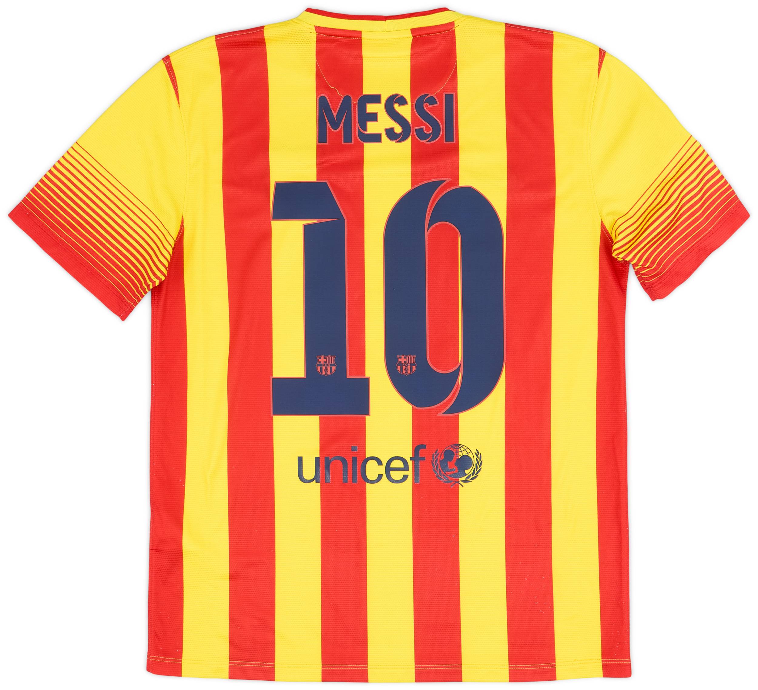 2013-15 Barcelona Away Shirt Messi #10 - 9/10 - (M)