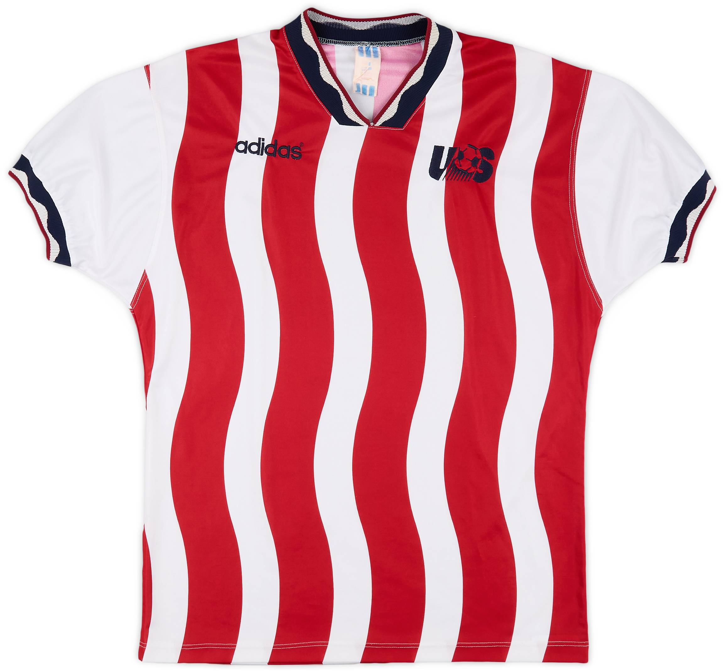 激レア希少　USA製 adidas 94年　W杯　アメリカ代表 背番号　星柄 Vintage Adidas US Soccer Authentic 1994 World Cup Denim