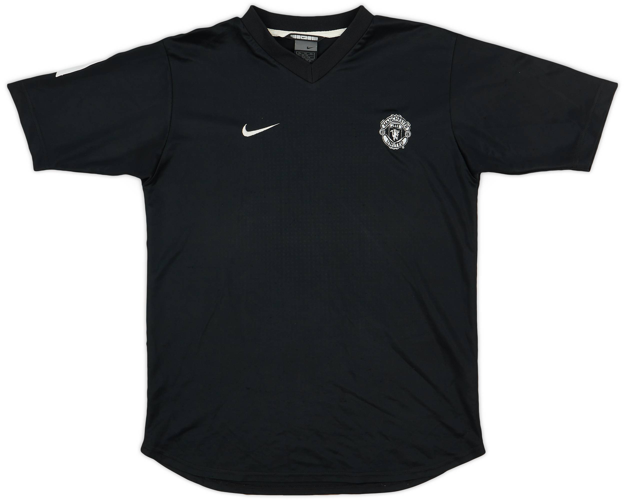 2002-03 Manchester United Nike Training Shirt - 9/10 - (XL.Boys)
