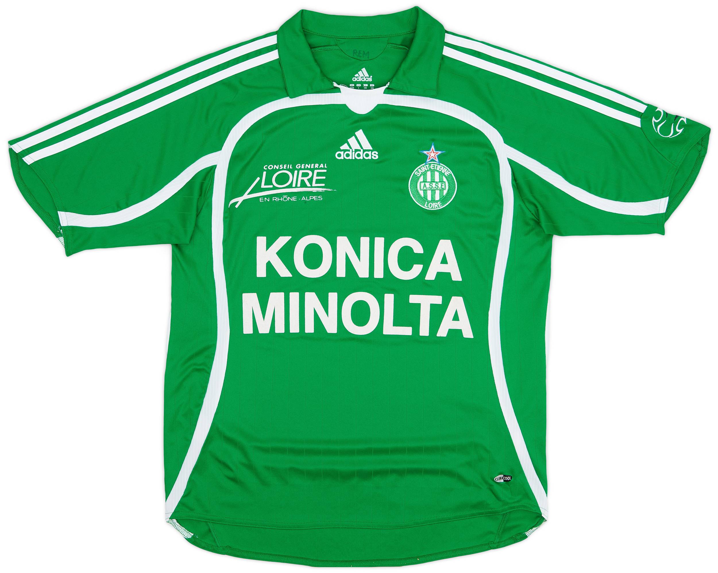 2006-07 Saint Etienne Home Shirt - 7/10 - (L.Boys)