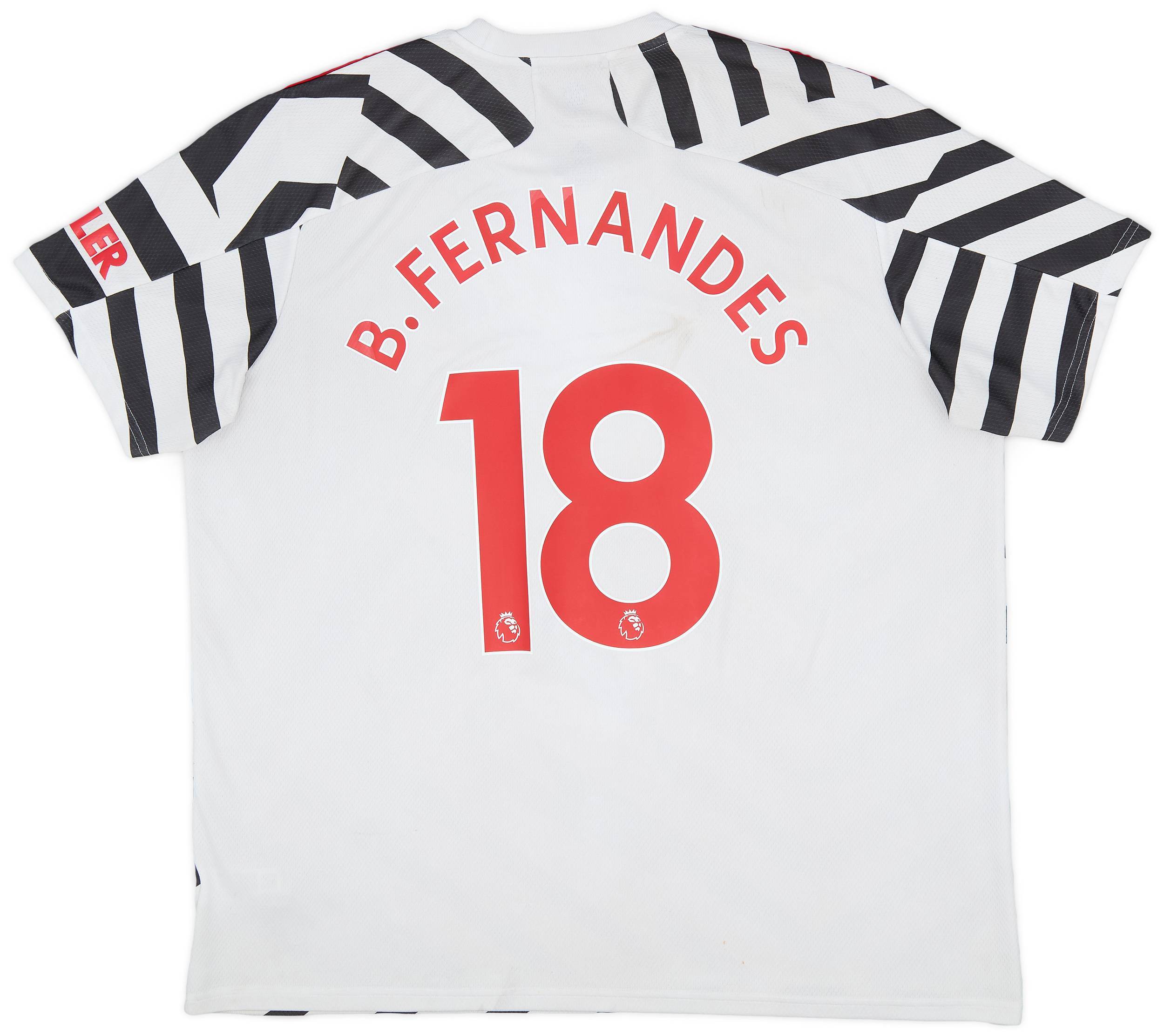 2020-21 Manchester United Third Shirt B.Fernandes #18 - 5/10 - (XXL)