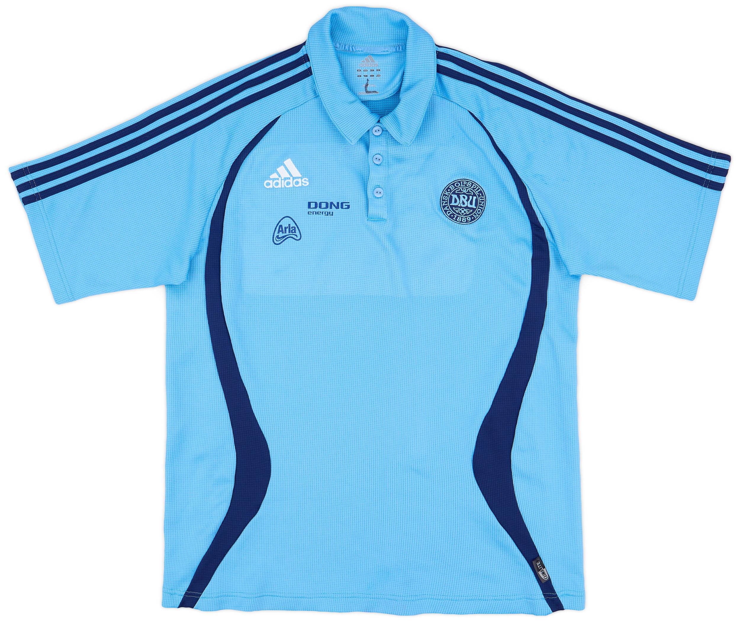 2005-06 Denmark adidas Training Polo - 8/10 - (L/XL)