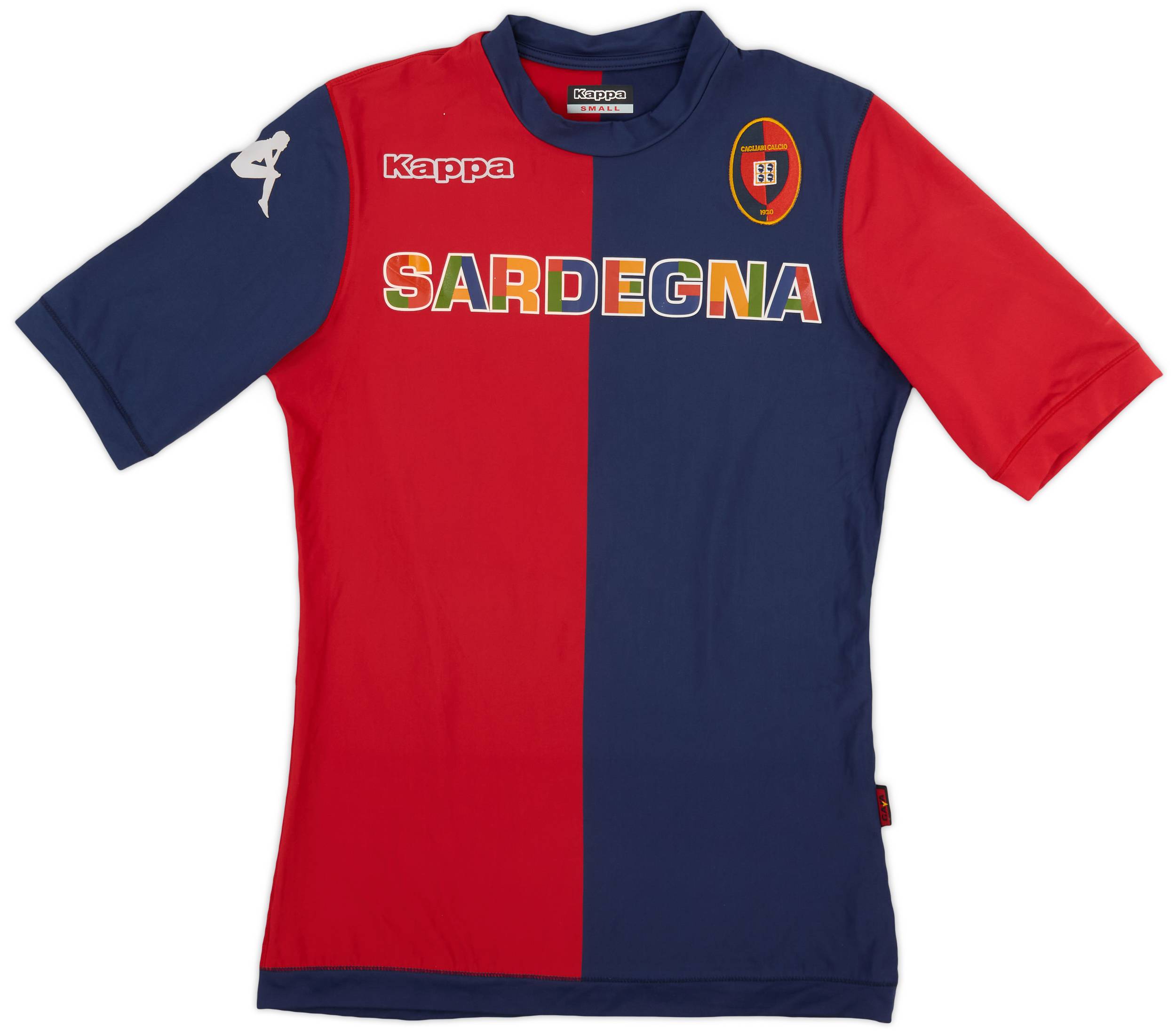 2012-13 Cagliari Home Shirt #19 - 6/10 - (S)