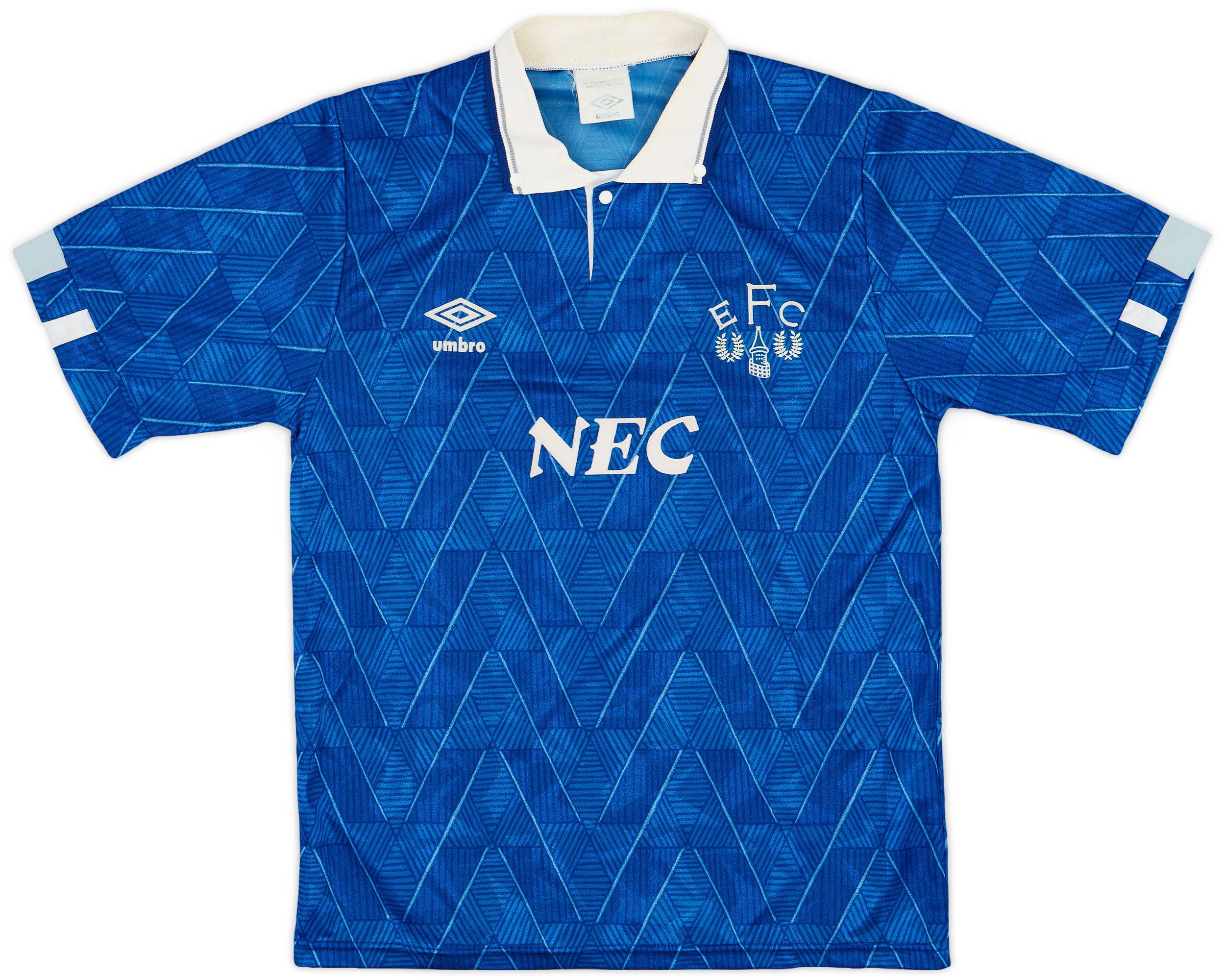 1991-93 Everton Home Shirt - 8/10 - (S)