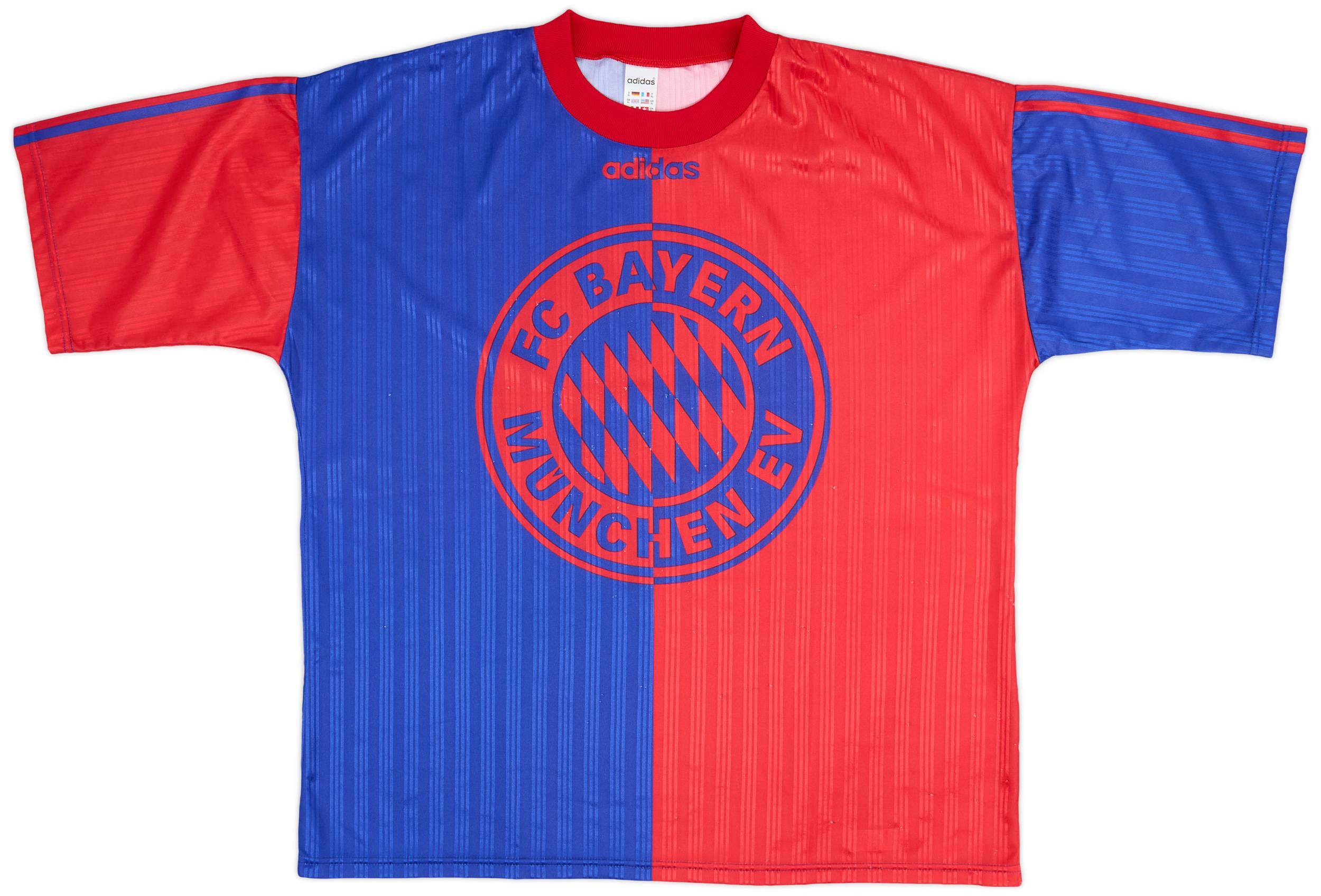 1995-96 Bayern Munich adidas Training Shirt - 8/10 - (XL)
