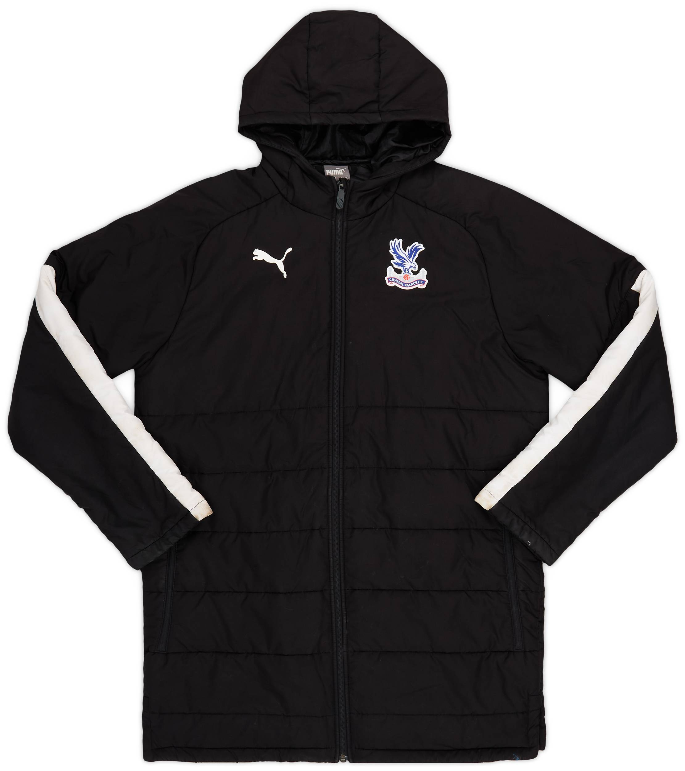2018-19 Crystal Palace Puma Padded Bench Coat - 7/10 - (M)