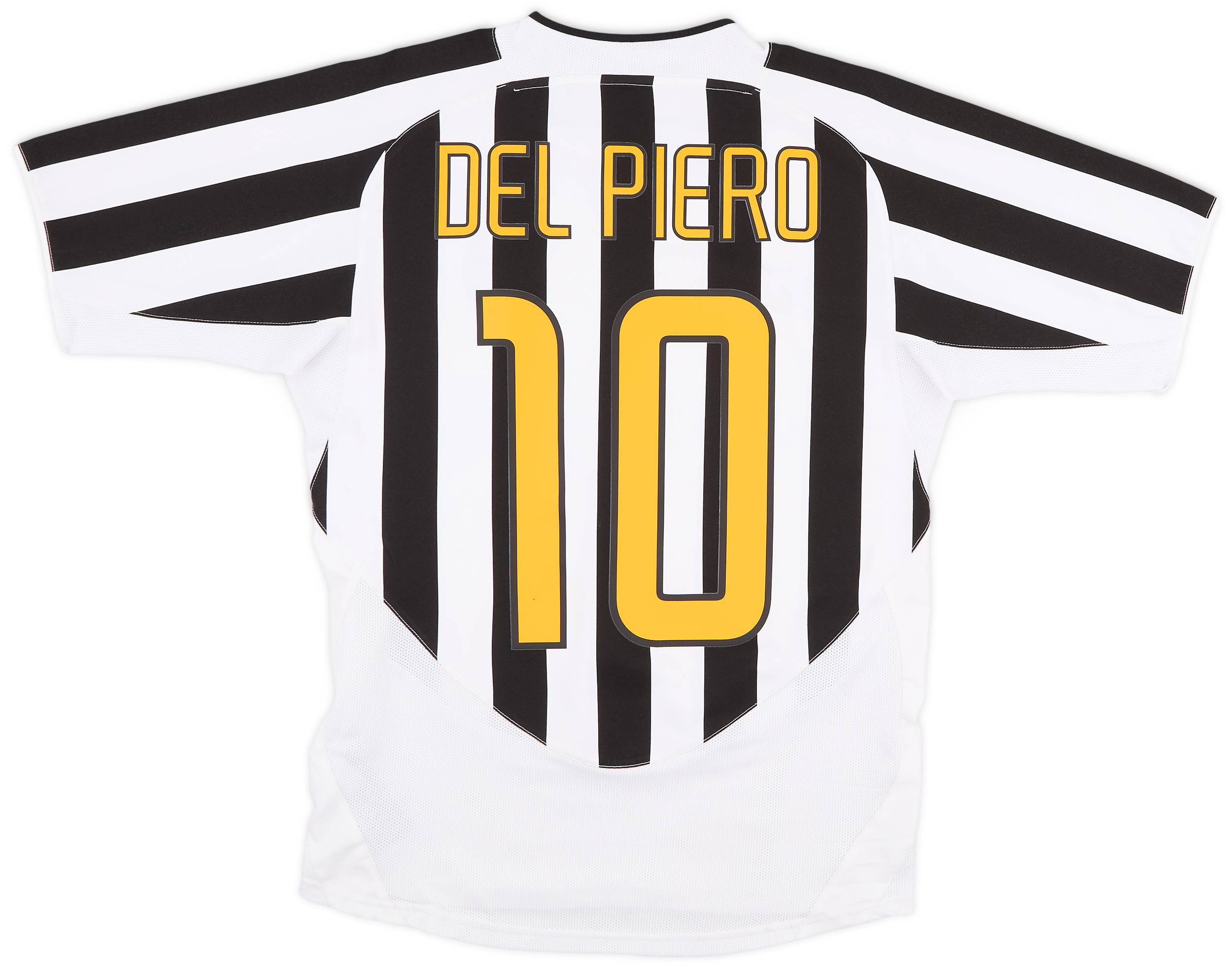 2003-04 Juventus Home Shirt Del Piero #10 - 9/10 - (S)