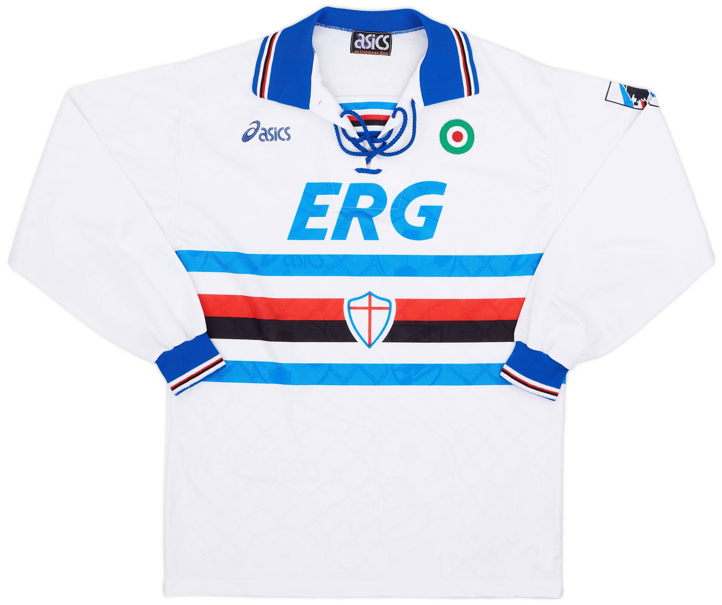 1994-95 Sampdoria Away L/S Shirt - 9/10 - (L)