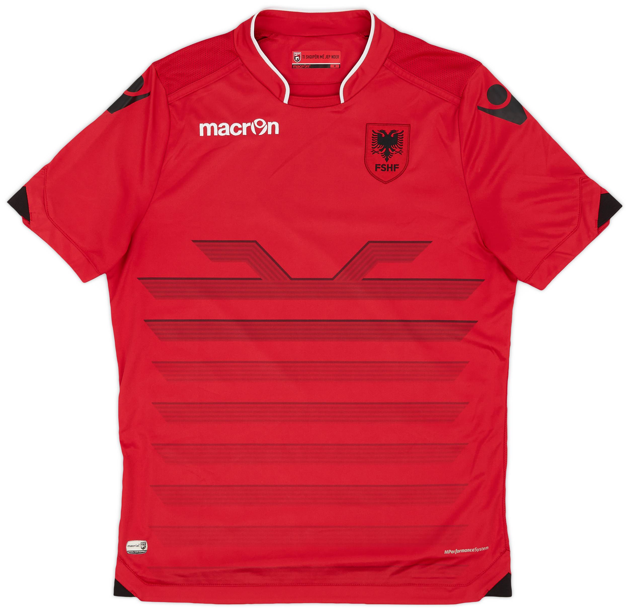 2016 Albania Home Shirt - 9/10 - (M)