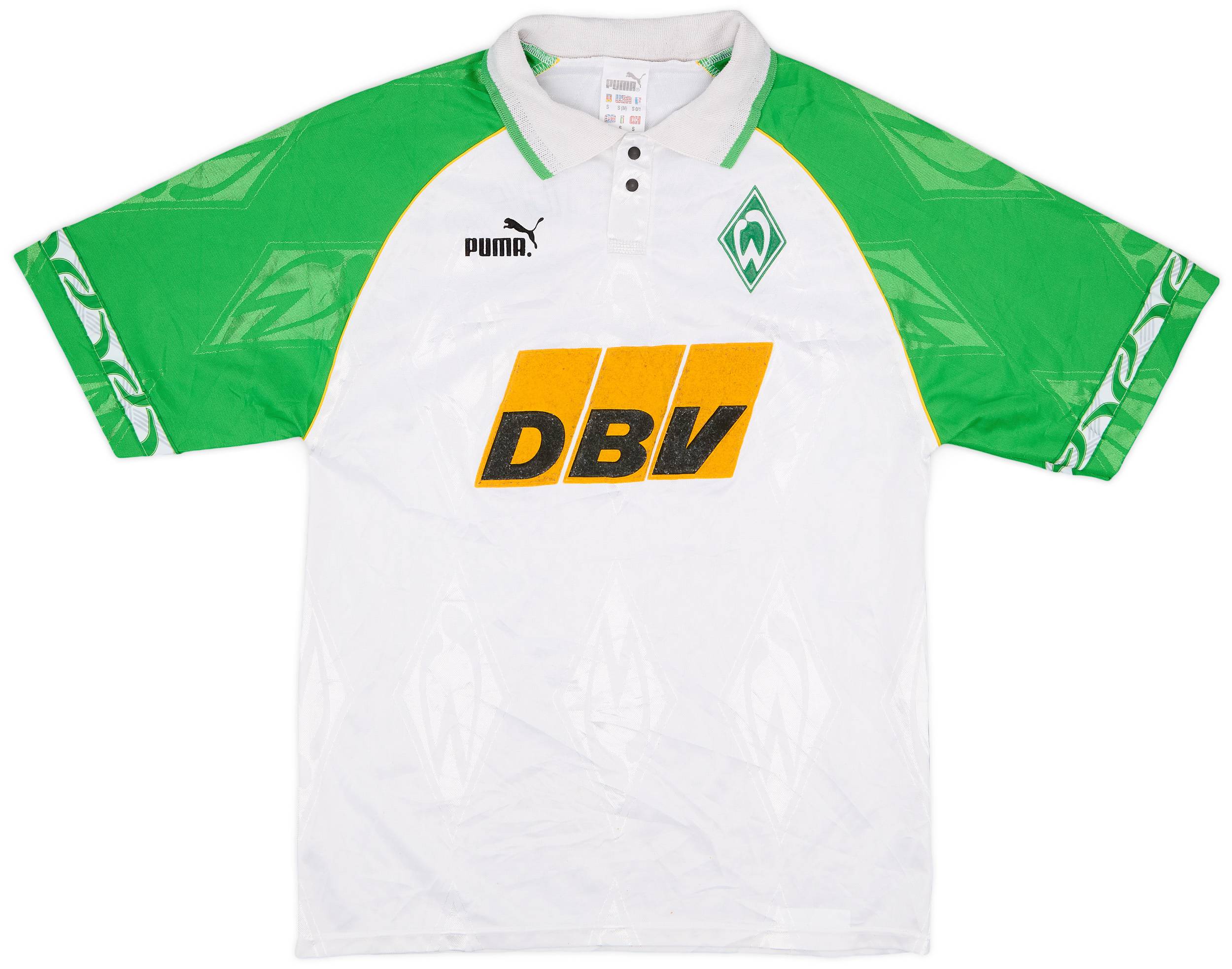 1995-96 Werder Bremen Home Shirt - 7/10 - (S)