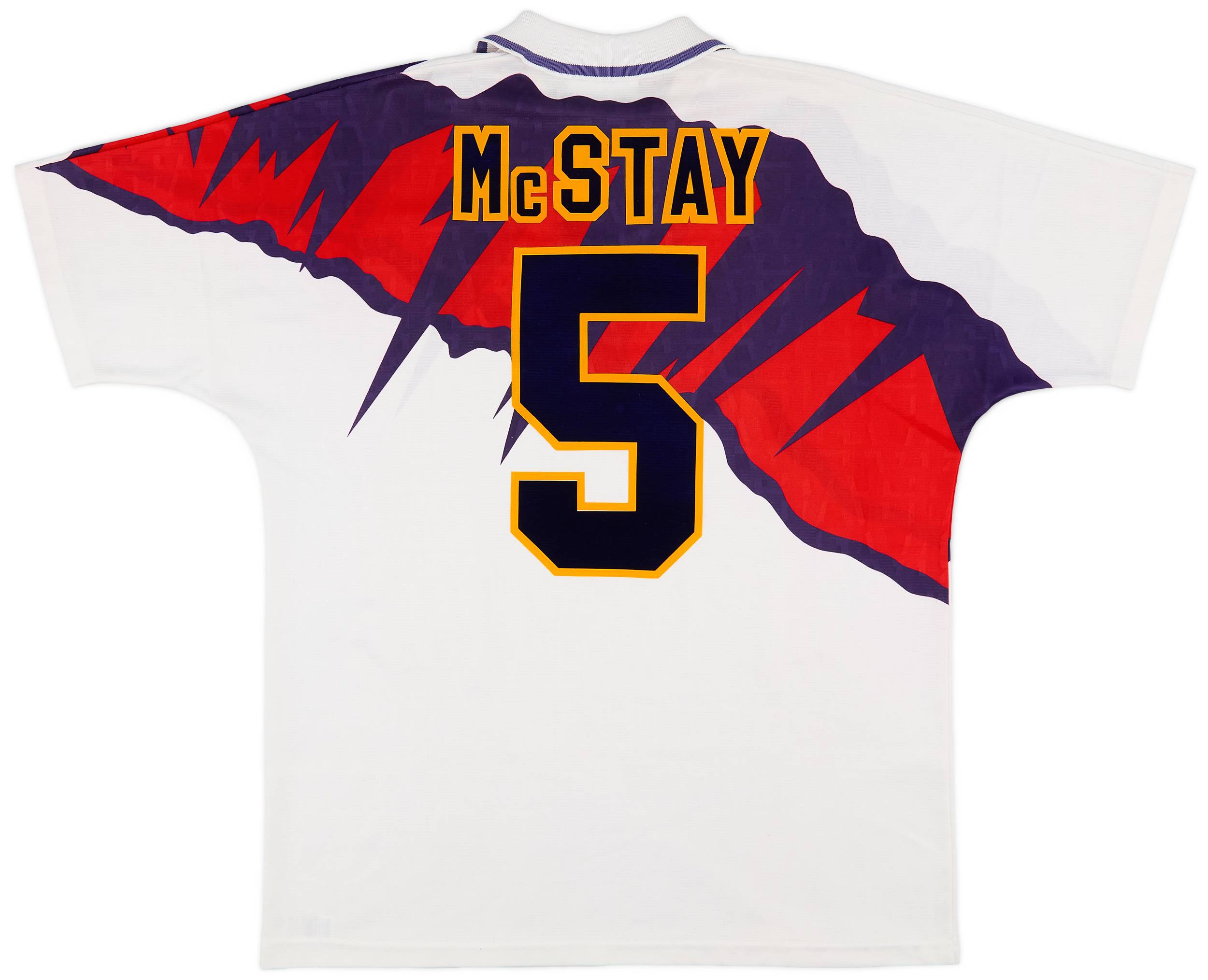 1991-93 Scotland Away Shirt McStay #5 - 8/10 - (L)