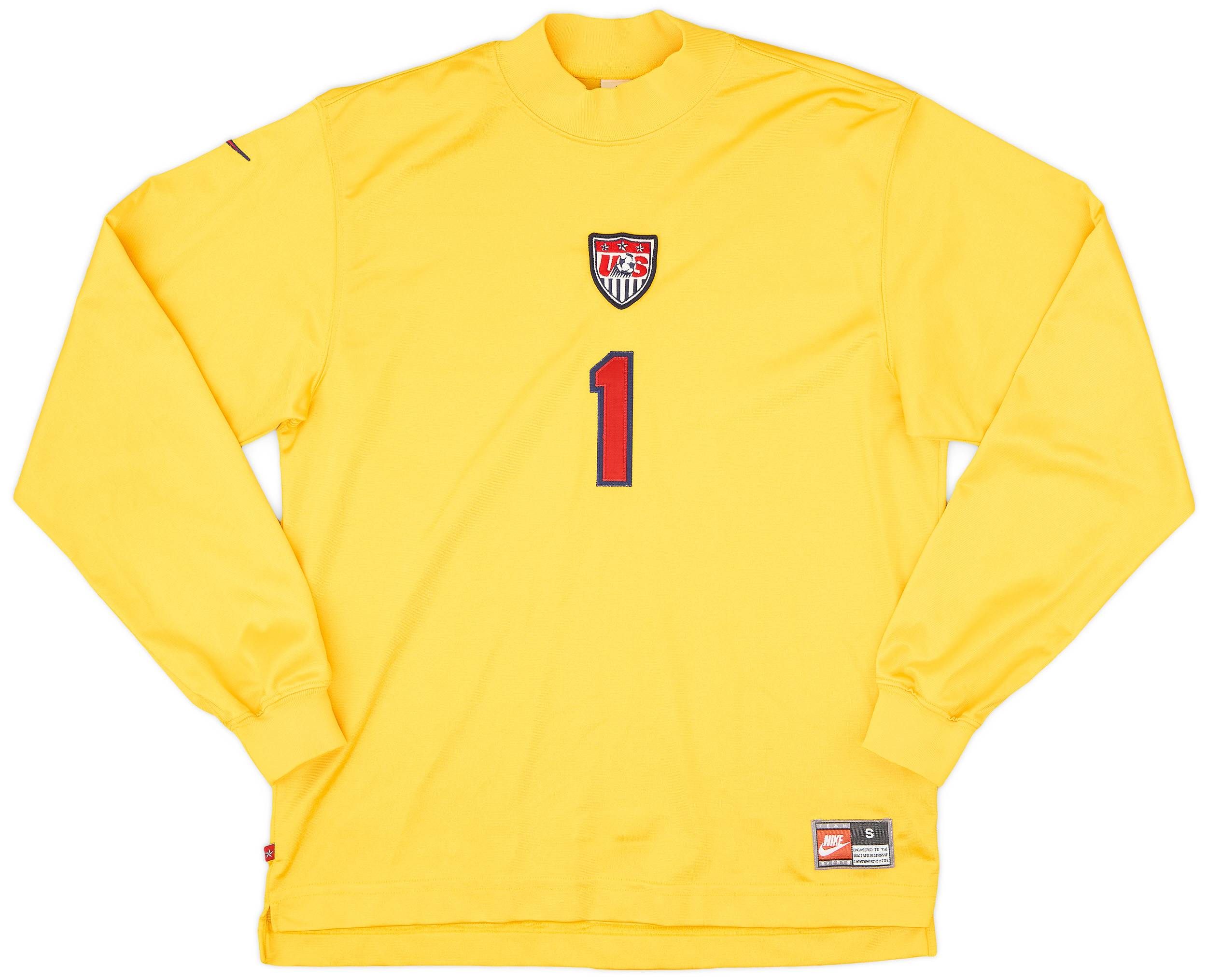 アメリカ代表 1995 ゴールキーパー ユニフォーム 長袖 1995-96 USA GK Shirt #1 - 9/10 - (S)
