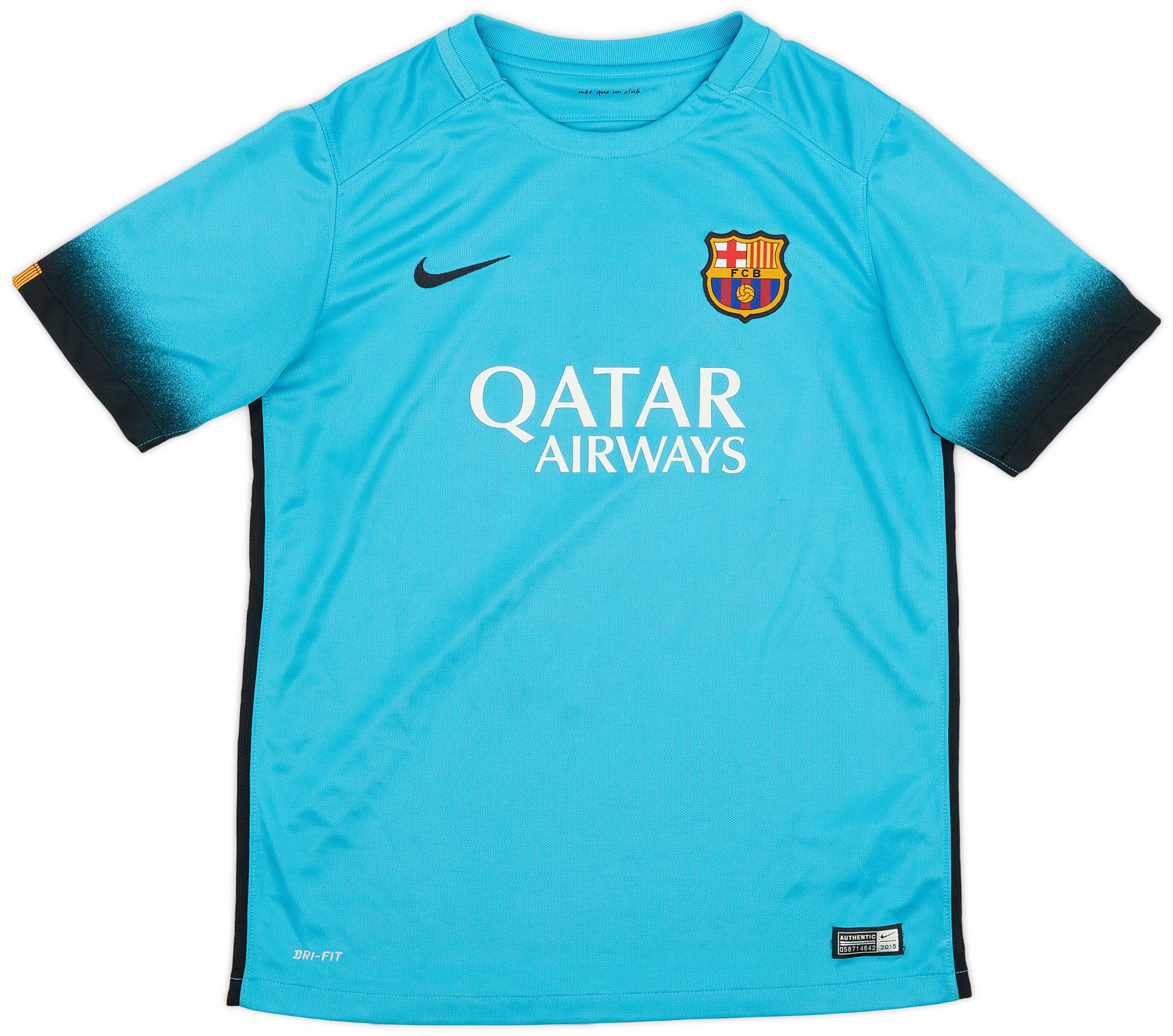 2015-16 Barcelona Third Shirt - 8/10 - (XL.Boys)
