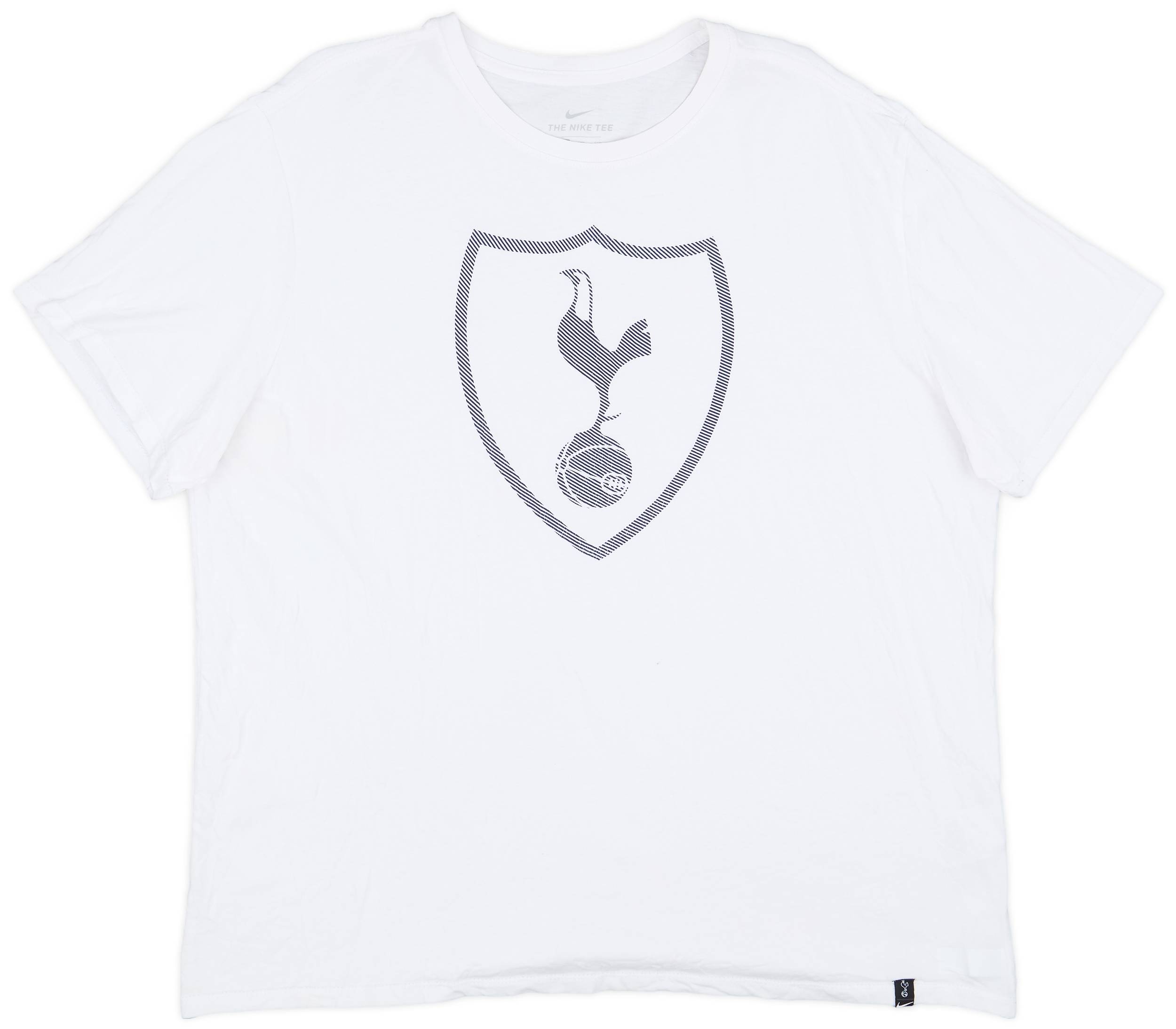 2017-18 Tottenham Nike Cotton Tee - 8/10 - (XXL)