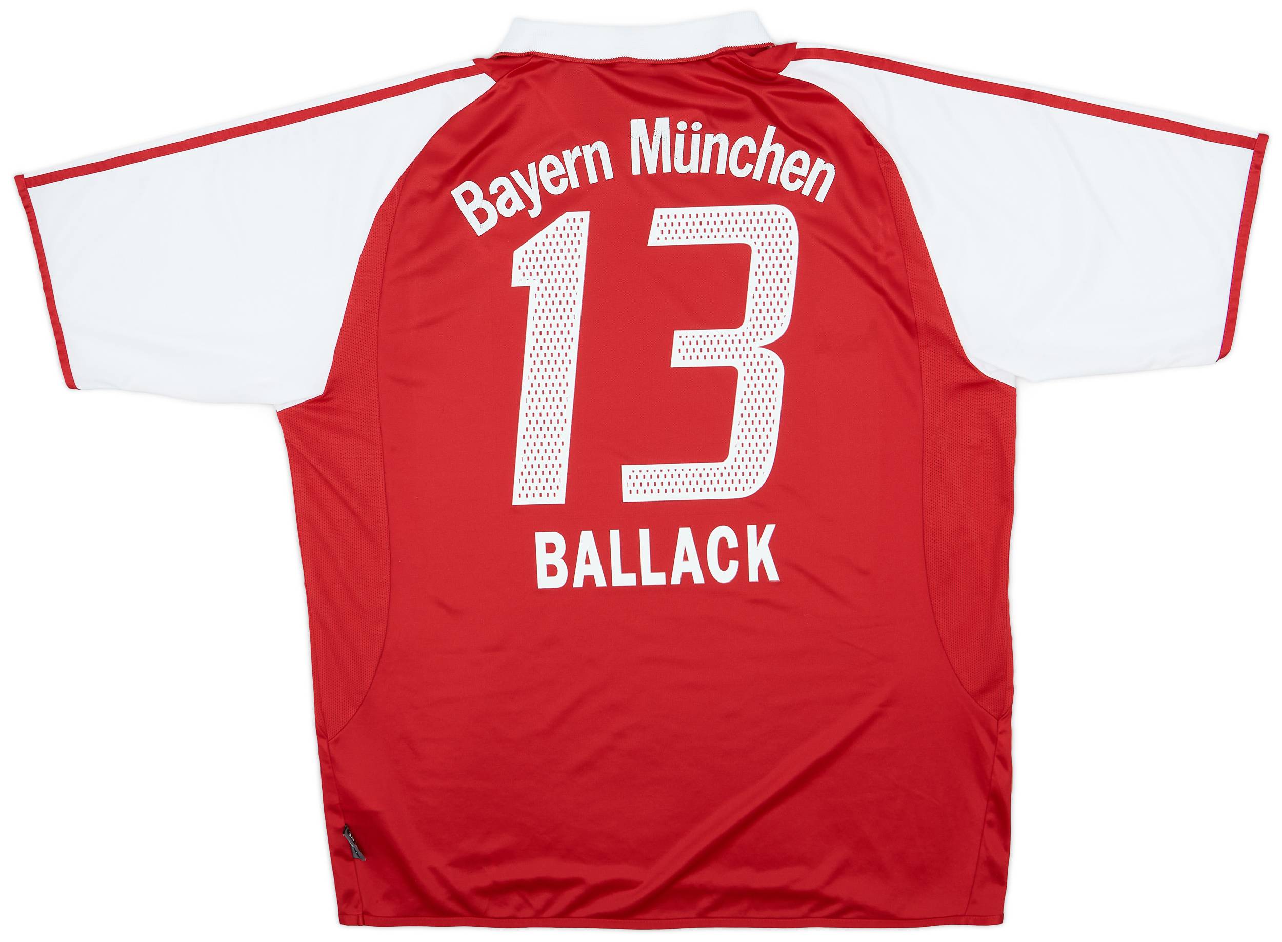 2003-04 Bayern Munich Home Shirt Ballack #13 - 6/10 - (XL)
