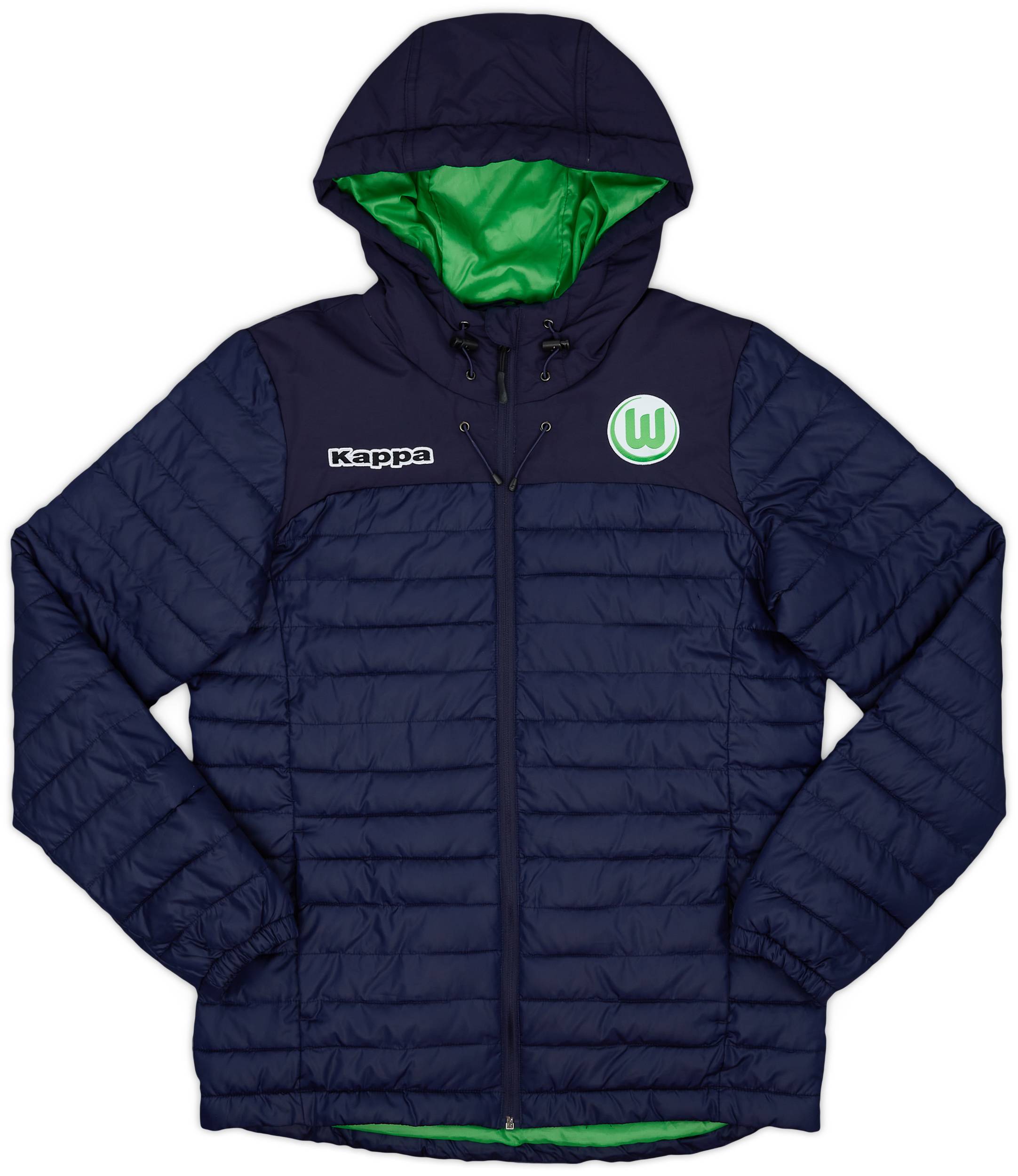 2014-16 Wolfsburg Kappa Padded Bench Coat - 10/10 - (M)