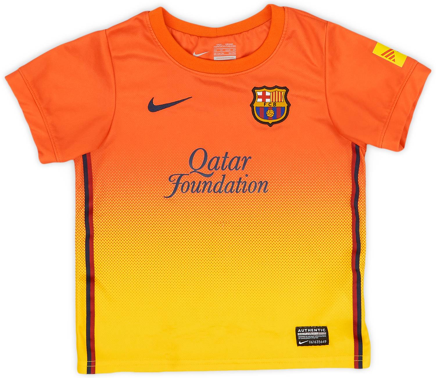 Barcelona 2012 away kit shop