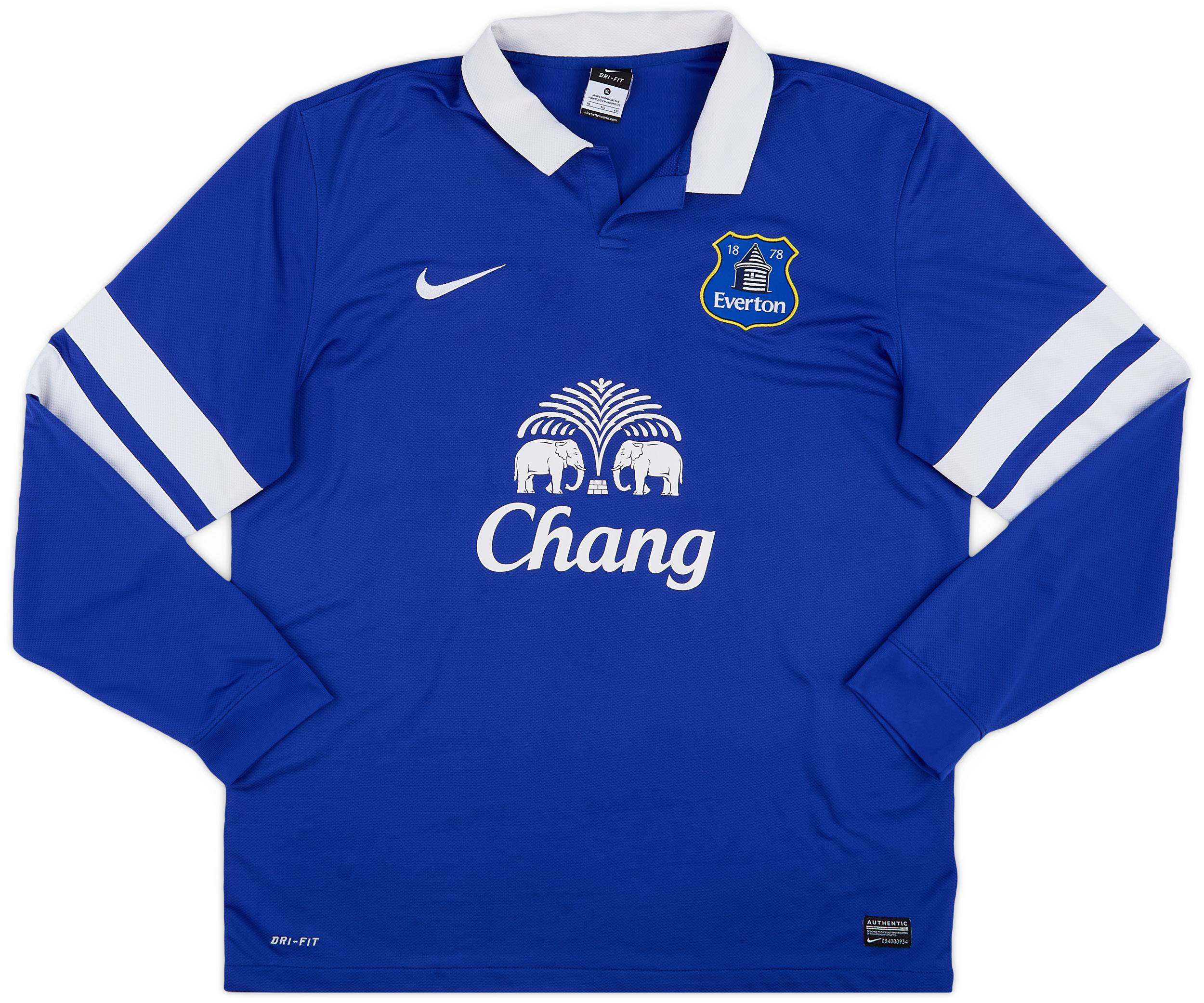 Everton long sleeve jersey cheap