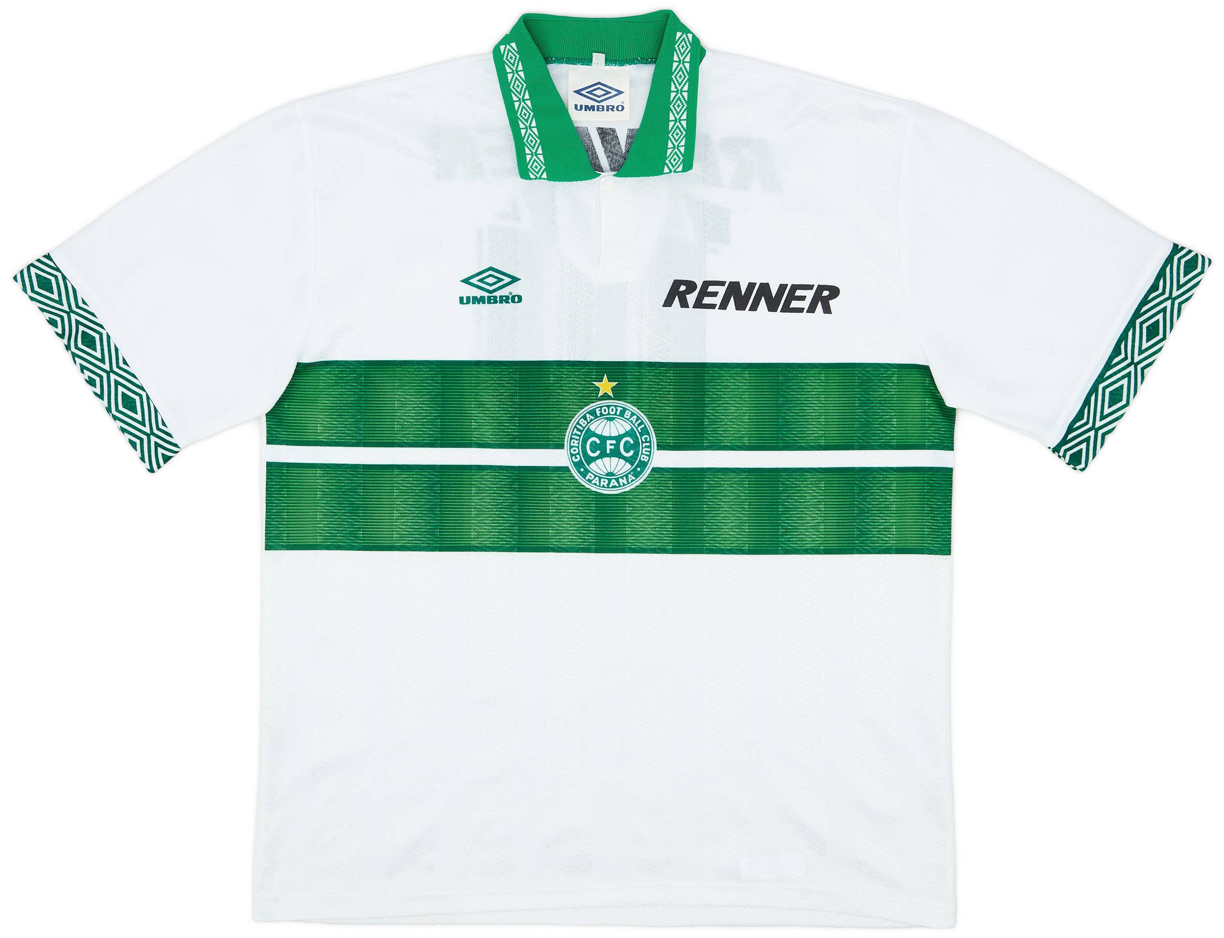 1994 Coritiba Home Shirt #10 - 9/10 - (L)