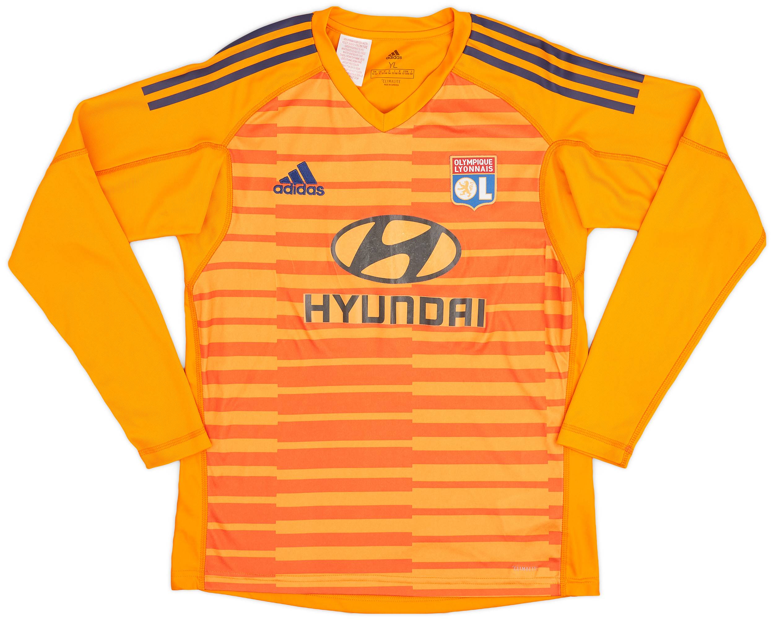 2018-19 Lyon GK Shirt - 7/10 - (L.Boys)