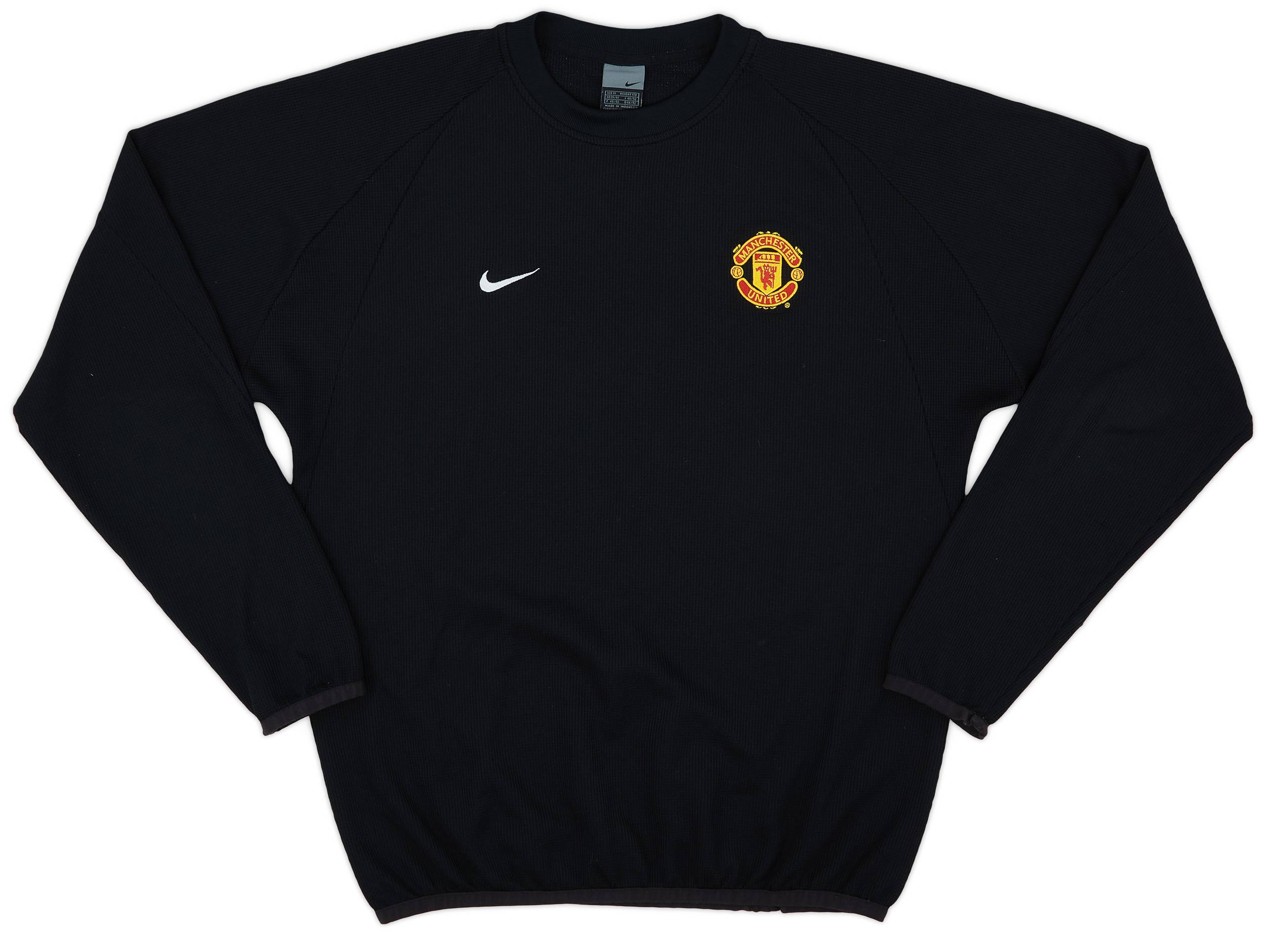 2002-04 Manchester United Nike L/S Training Top - 8/10 - (M)