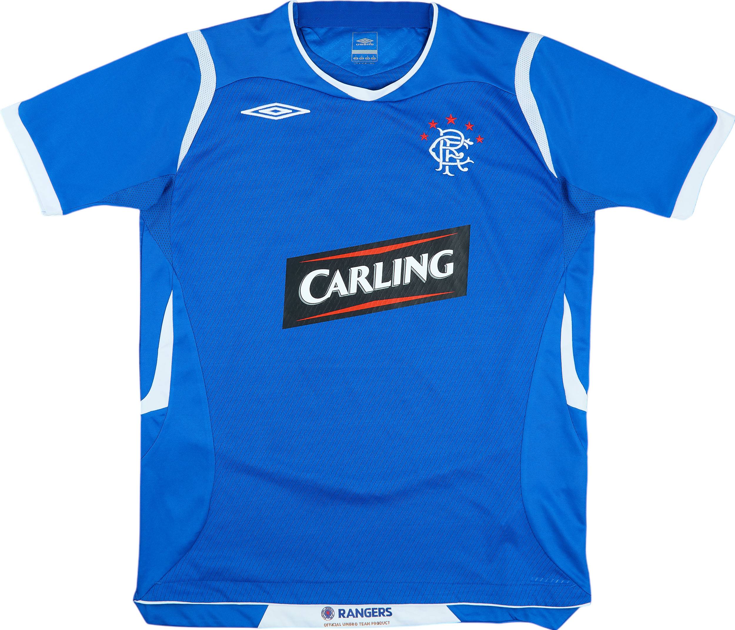 2008-09 Rangers Home Shirt - 9/10 - (S)