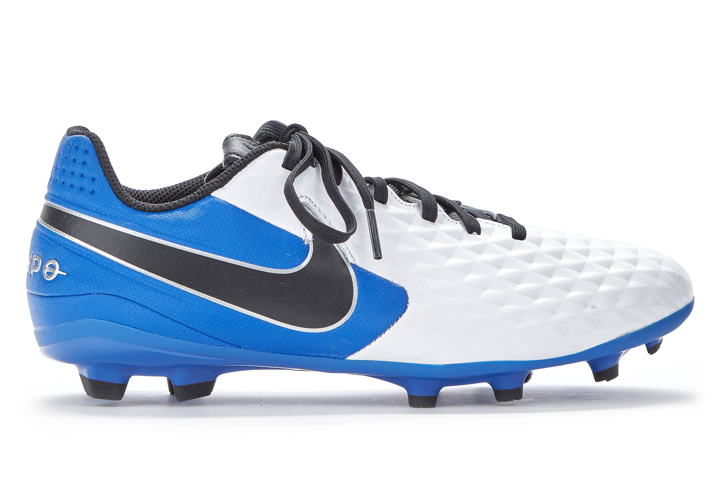 Nike Kids Tiempo Legend VIII Academy FG/MG - White/Chrome