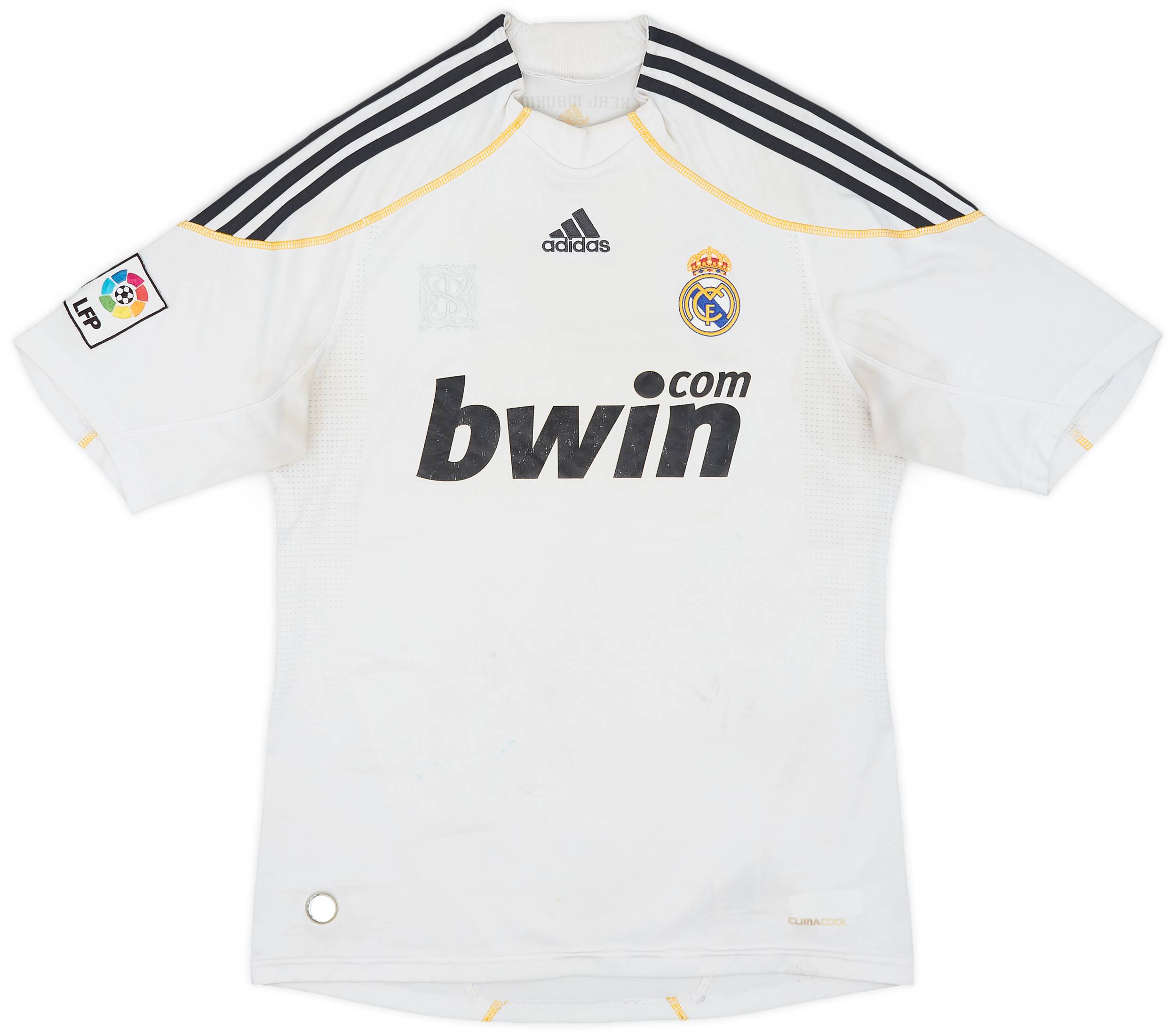 アディダス 00s 09/10REAL MADIRD ユニフォーム M 2009-10 Real Madrid Home Shirt - 3/10 - (M)