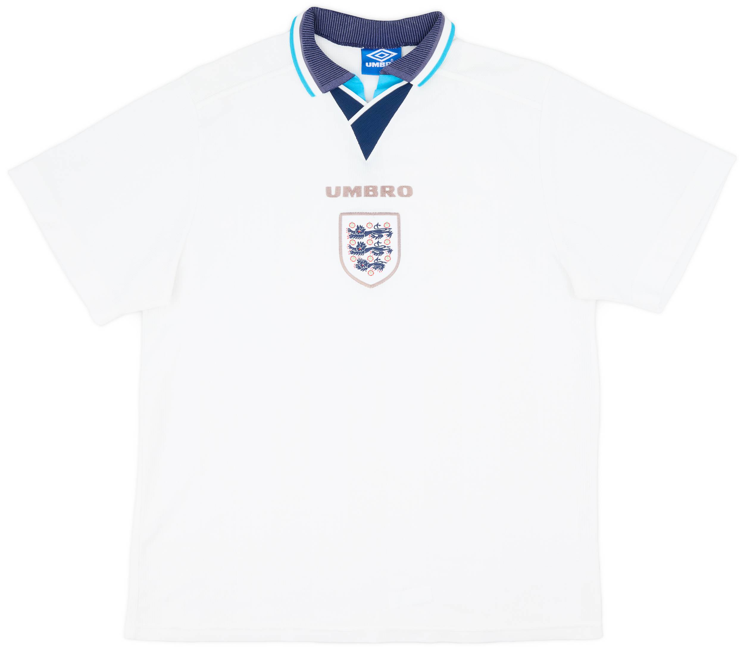 1995-97 England Home Shirt - 5/10 - (XL)
