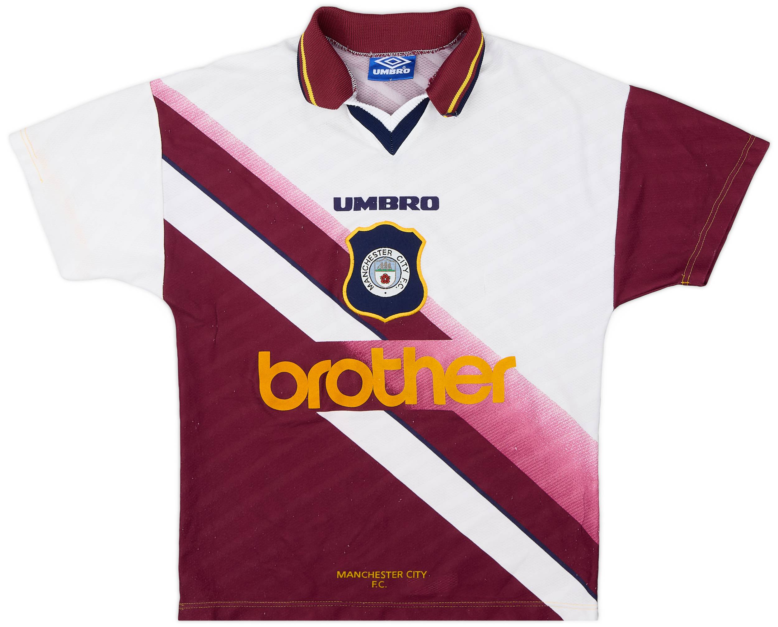 1996-97 Manchester City Away Shirt - 5/10 - (Y)