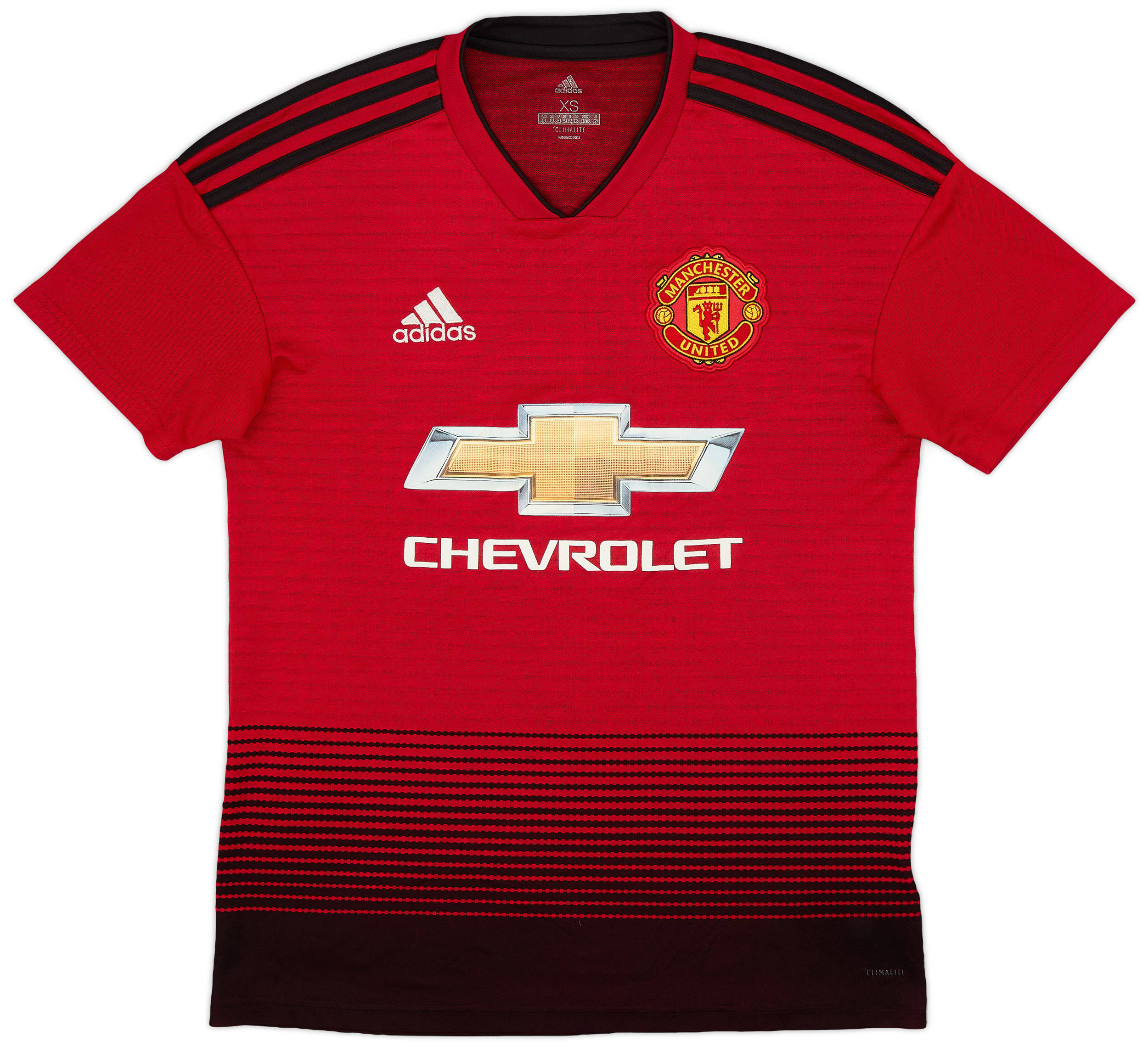 2018-19 Manchester United Home Shirt - 8/10 - (XS)