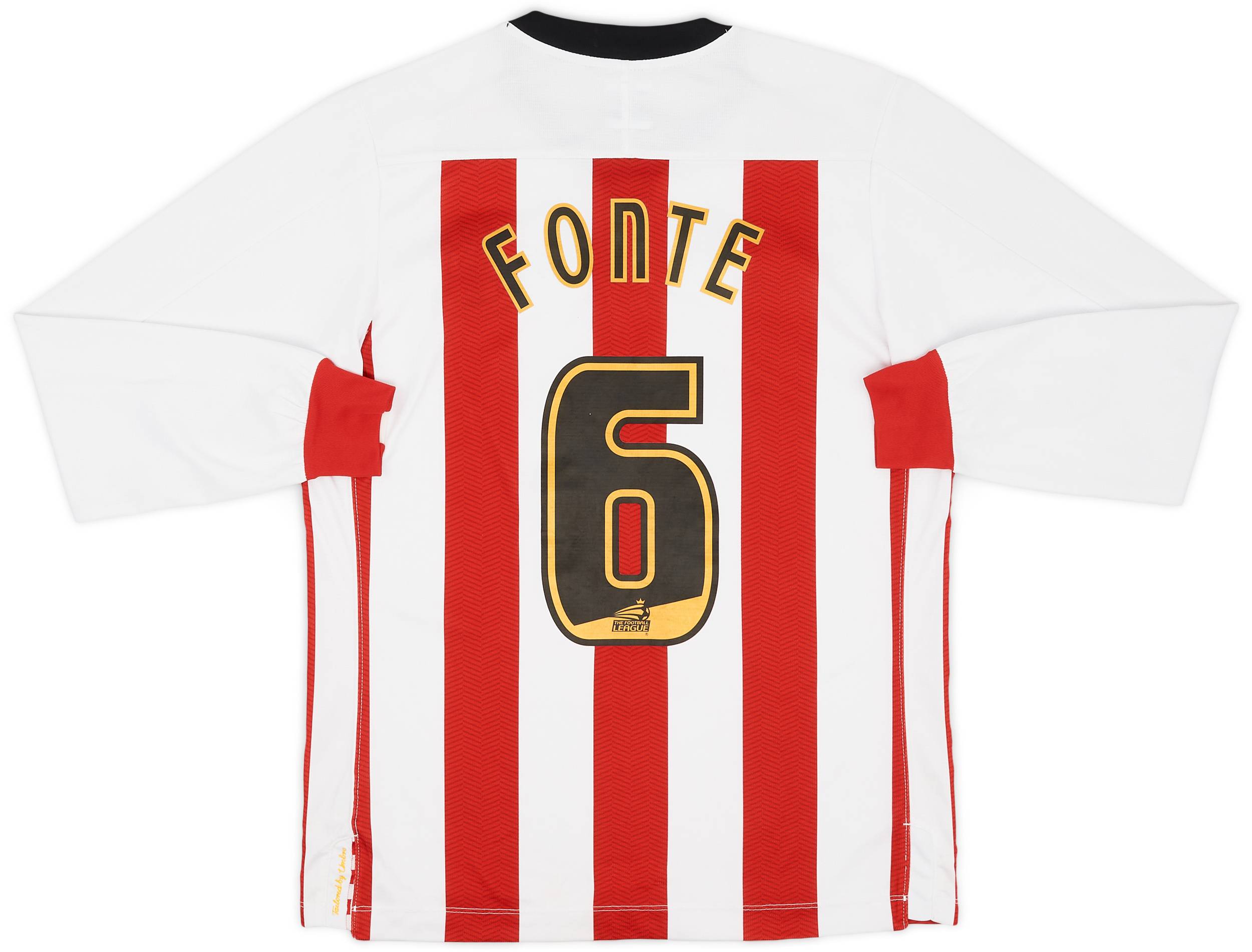 2011-12 Southampton Home L/S Shirt Fonte #6 - 7/10 - (S)