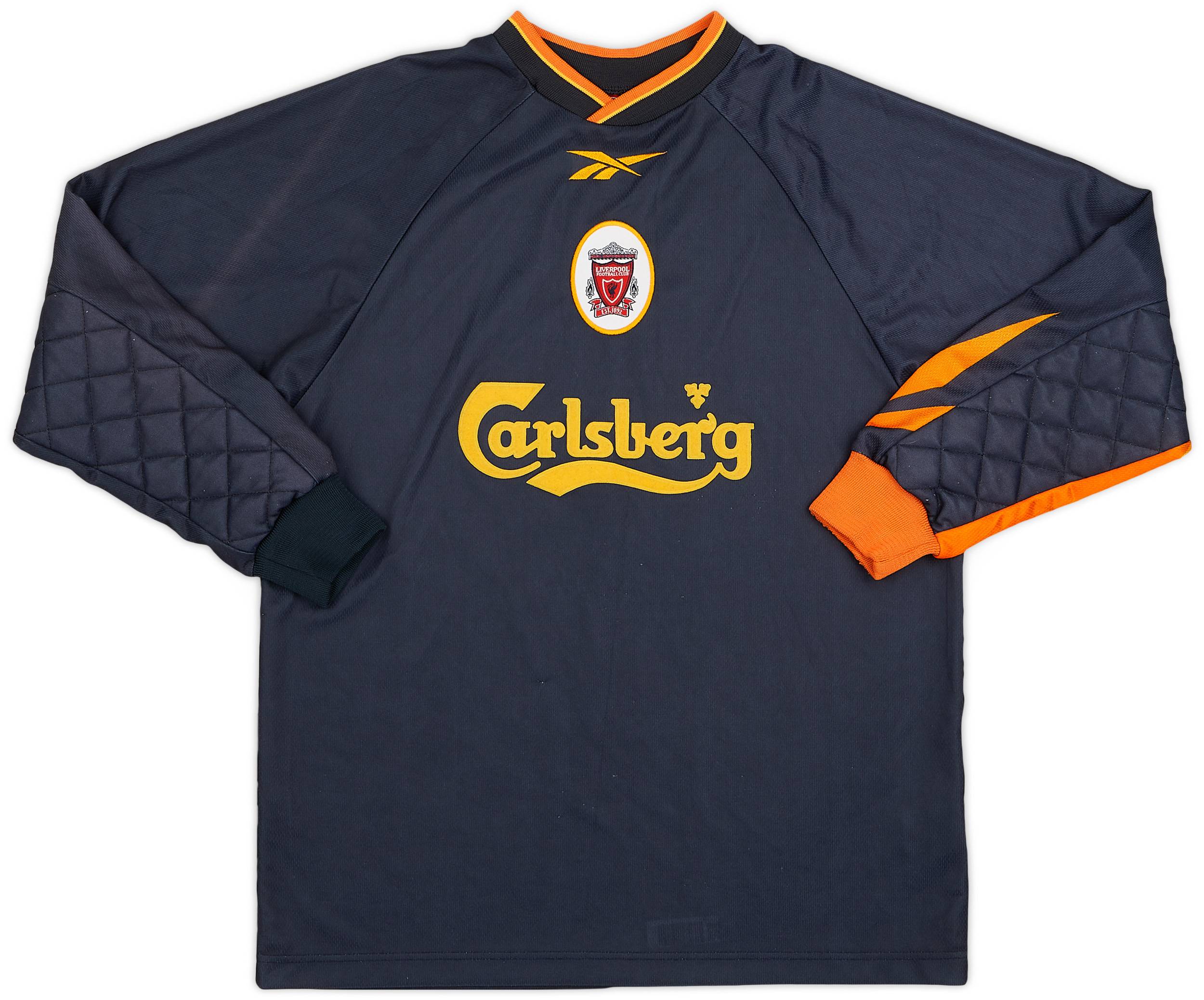 1998-99 Liverpool GK Shirt - 9/10 - (S)