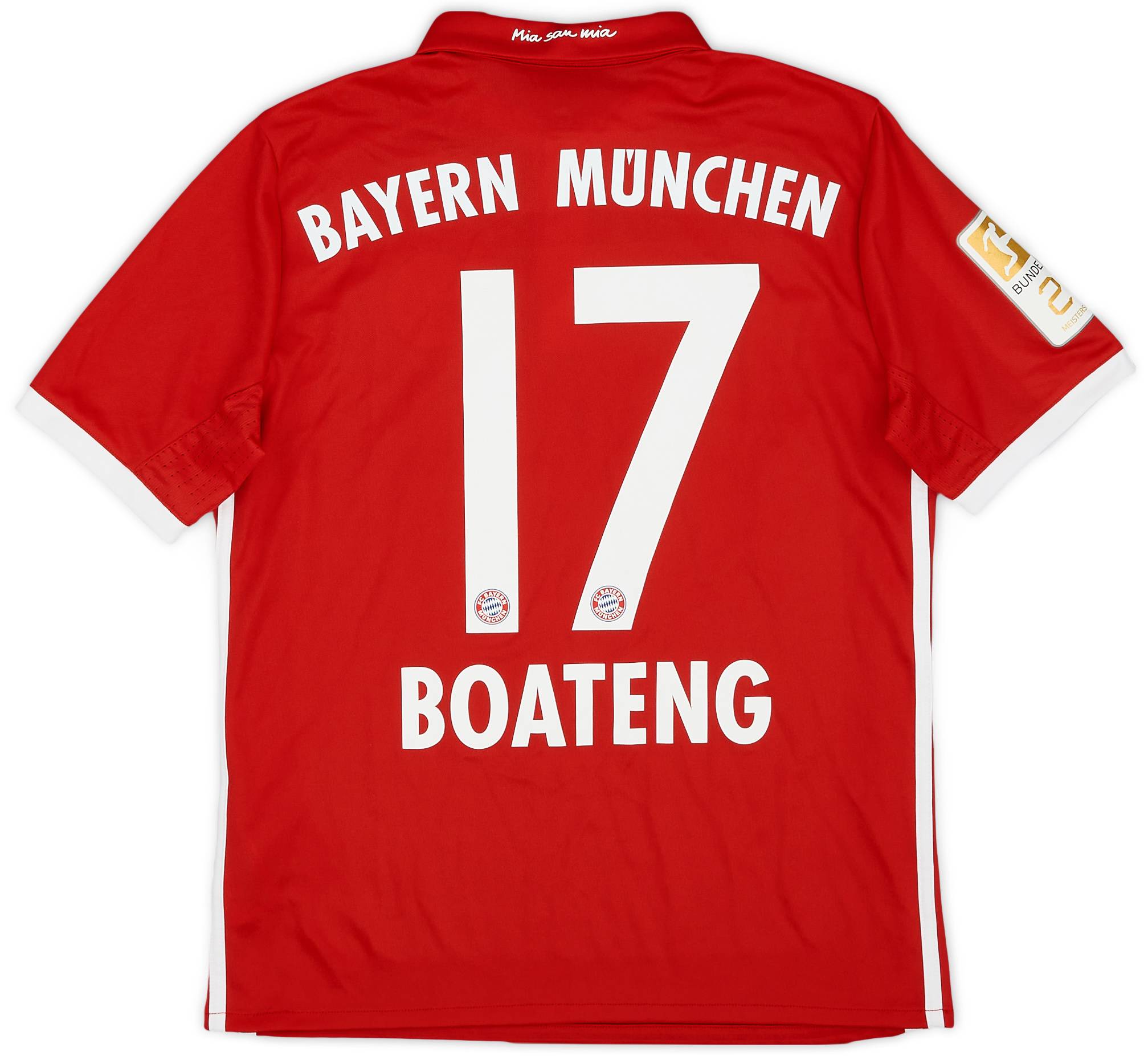 2016-17 Bayern Munich Home Shirt Boateng #17 - 9/10 - (L.Boys)