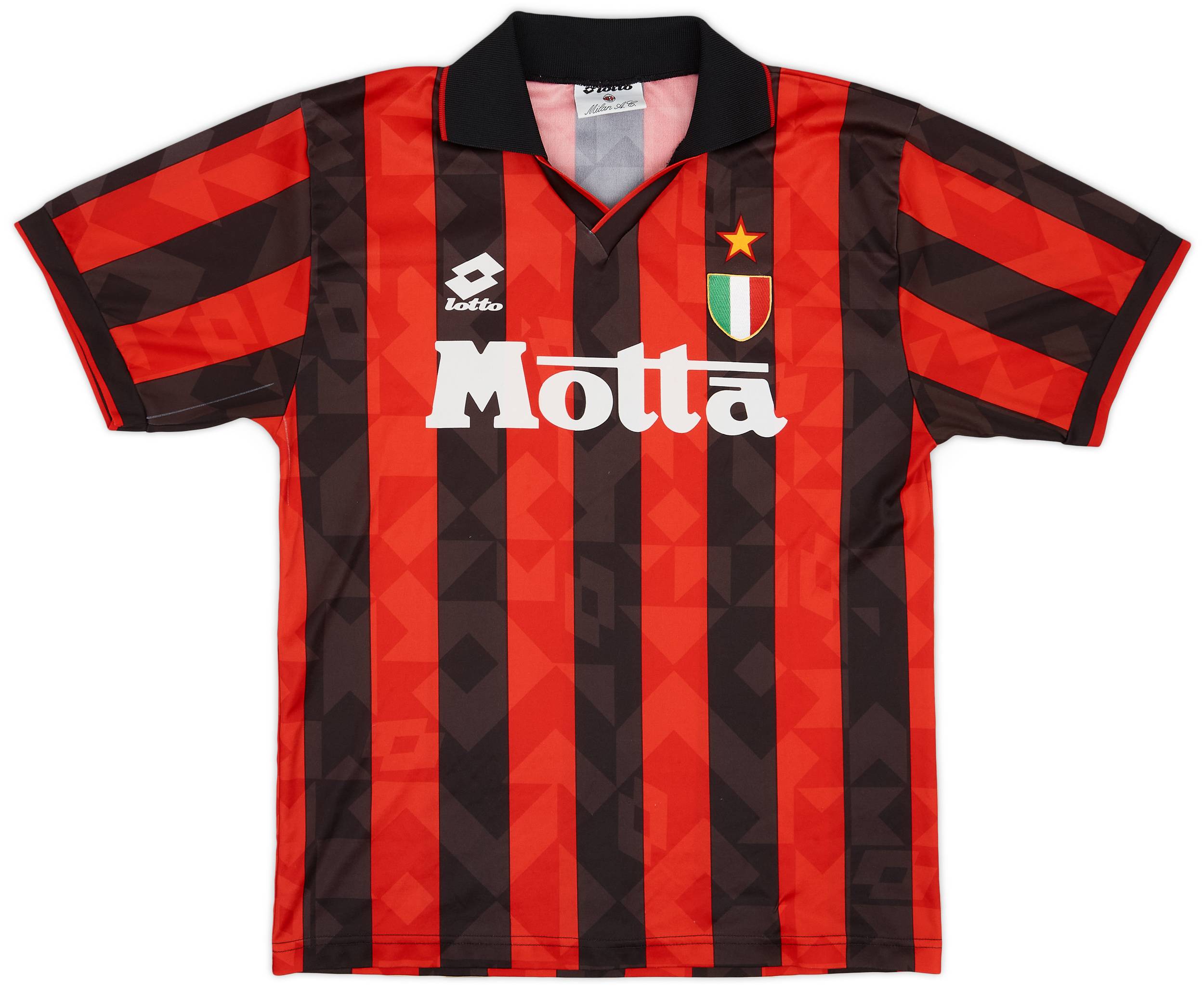 1993-94 AC Milan Home Shirt - 8/10 - (M)