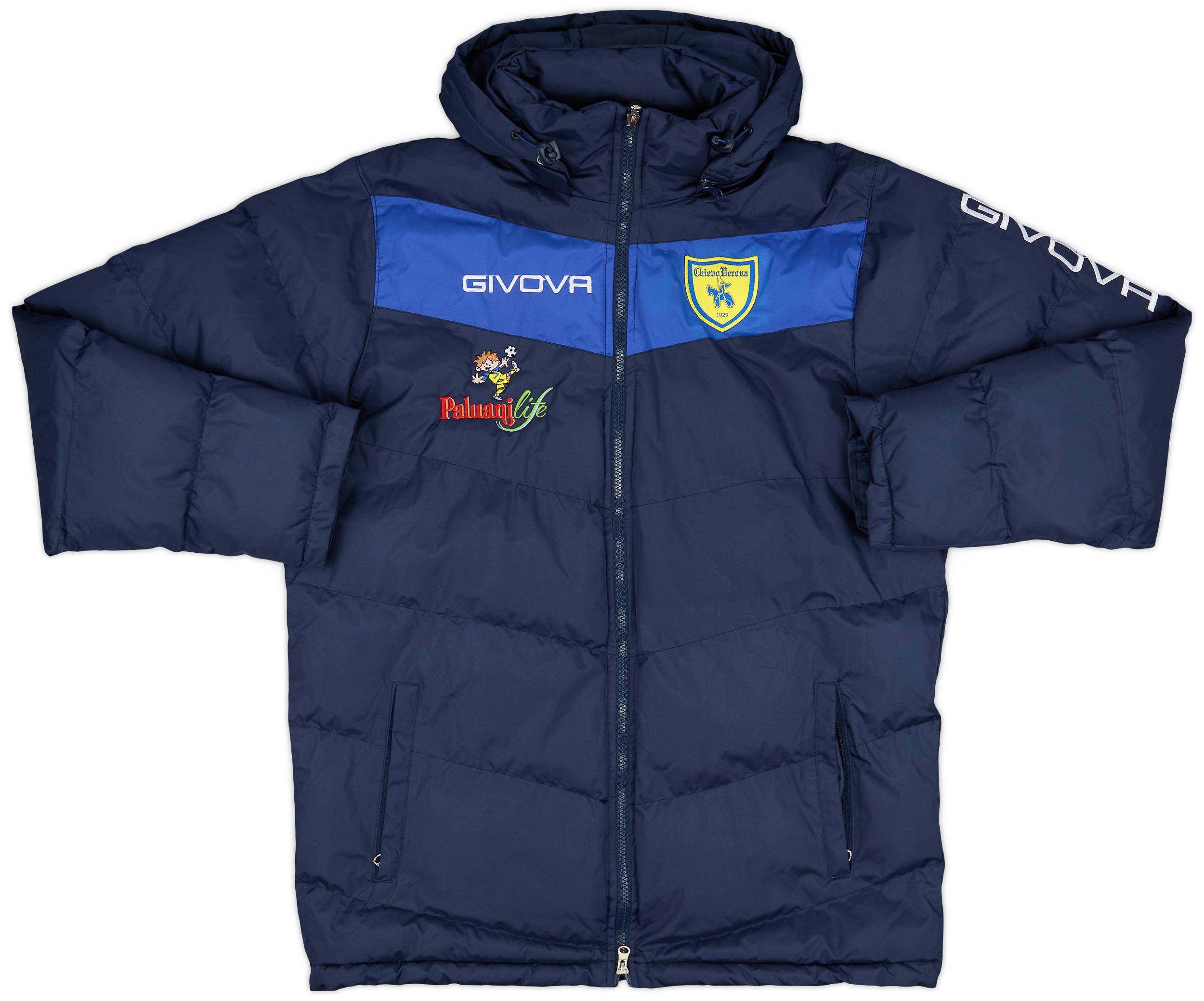 2011-12 Chievo Verona Givova Padded Bench Coat - 6/10 - (XL)