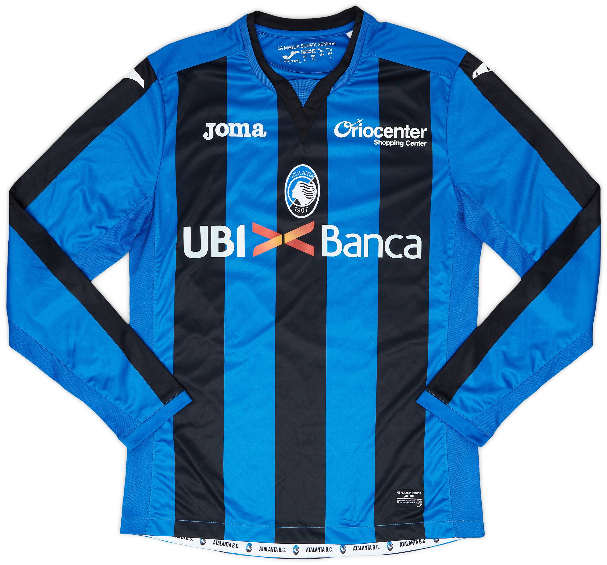 2017-18 Atalanta Match Issue Home Shirt #27