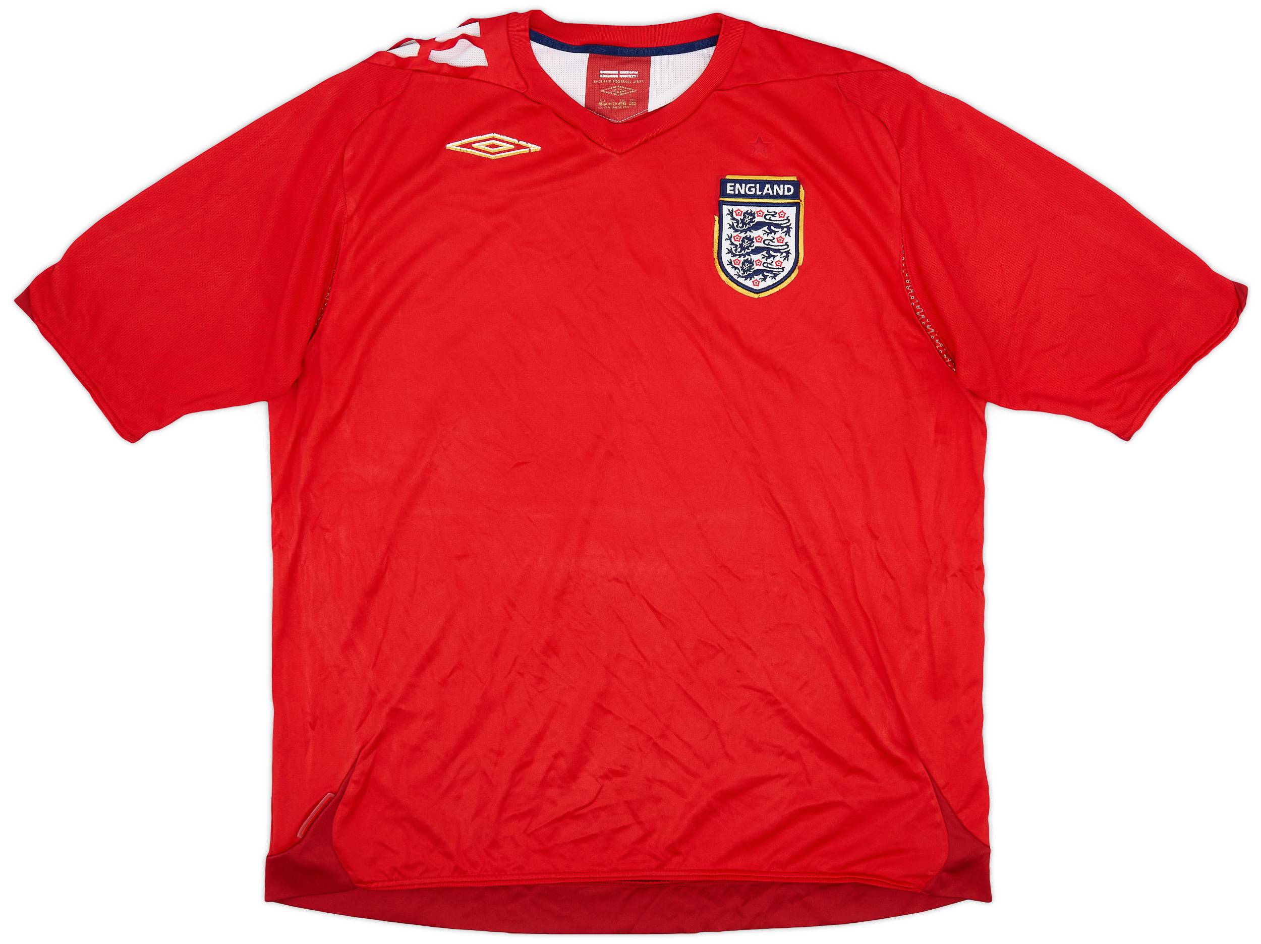 2006-08 England Away Shirt - 4/10 - (XXL)
