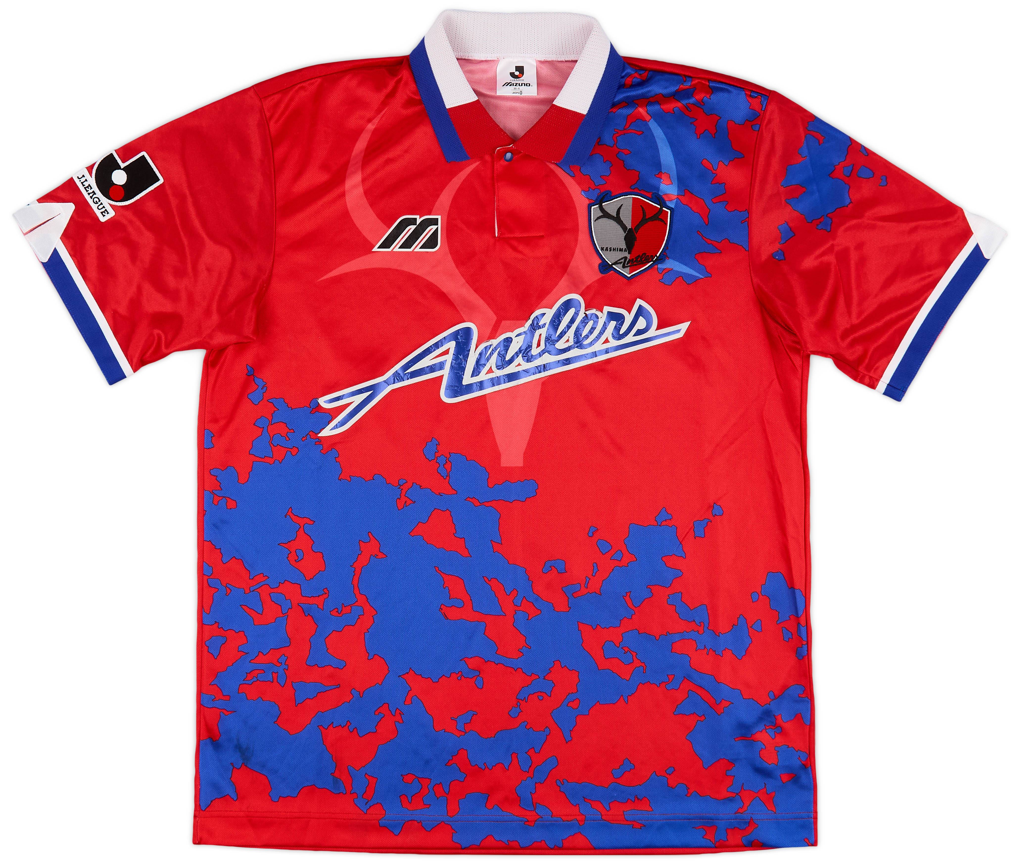 1995-96 Kashima Antlers Home Shirt - 7/10 - (L)