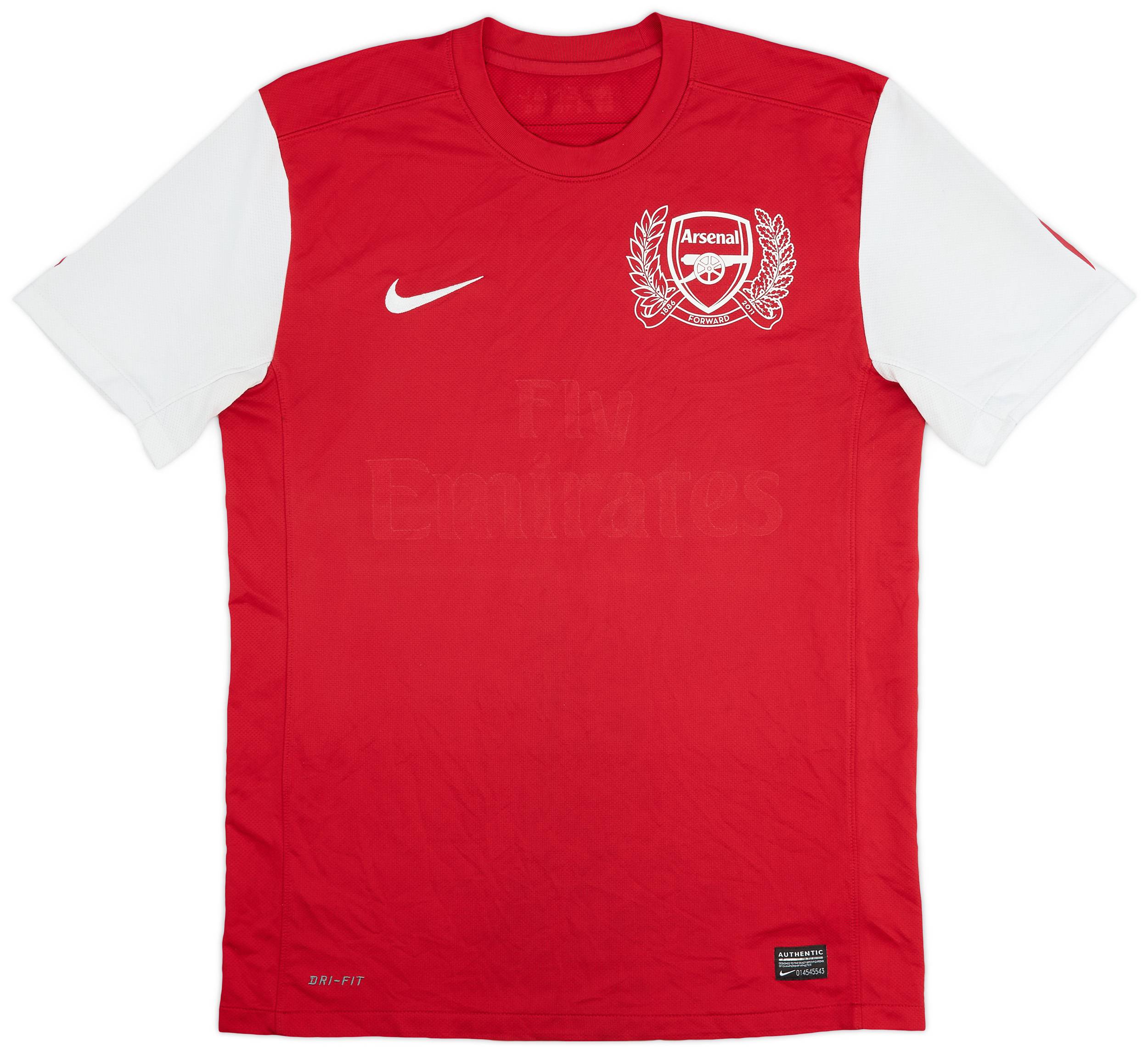 2011 12 Arsenal Home Shirt 4 10 M