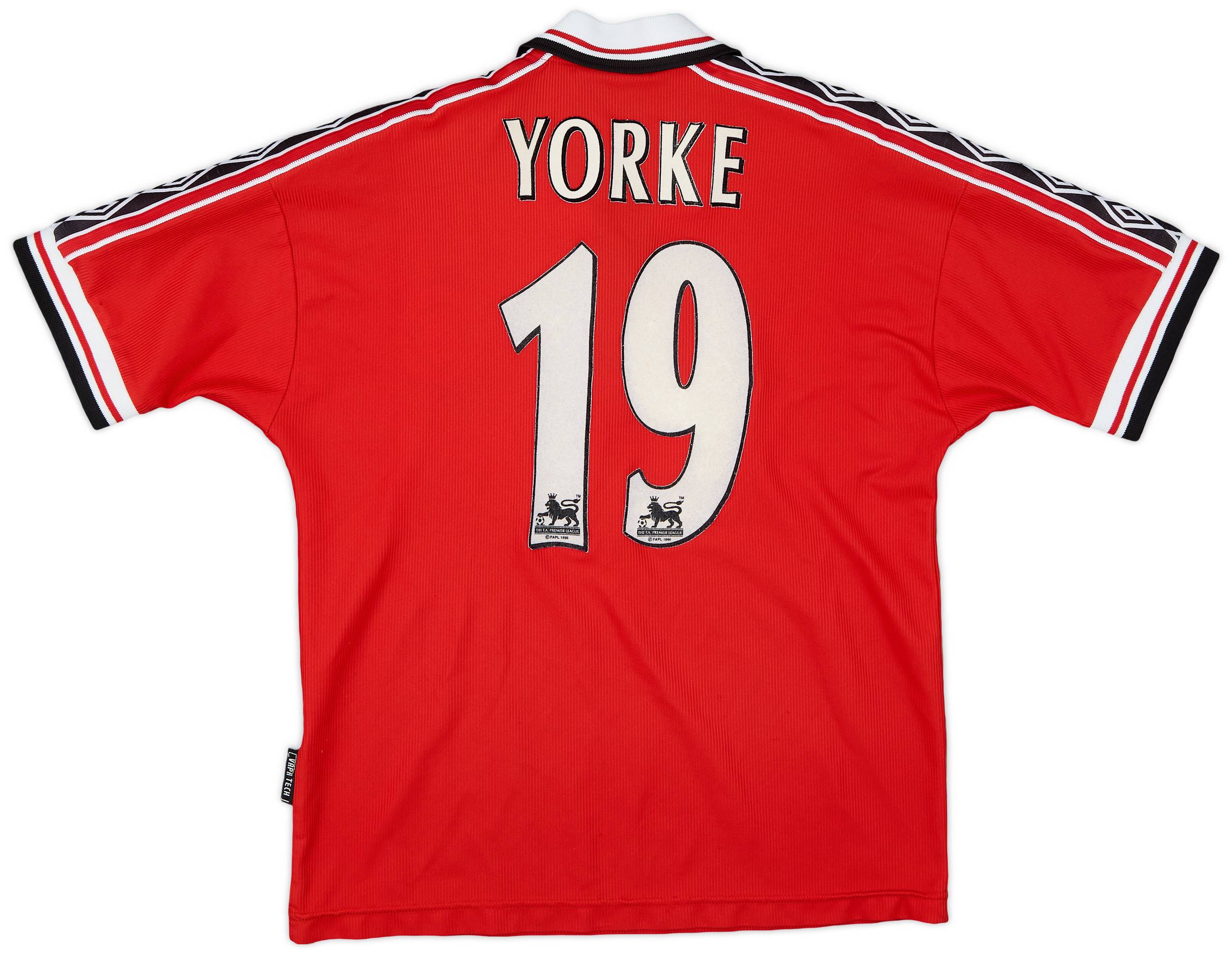 1998-00 Manchester United Home Shirt - 4/10 - (Y)
