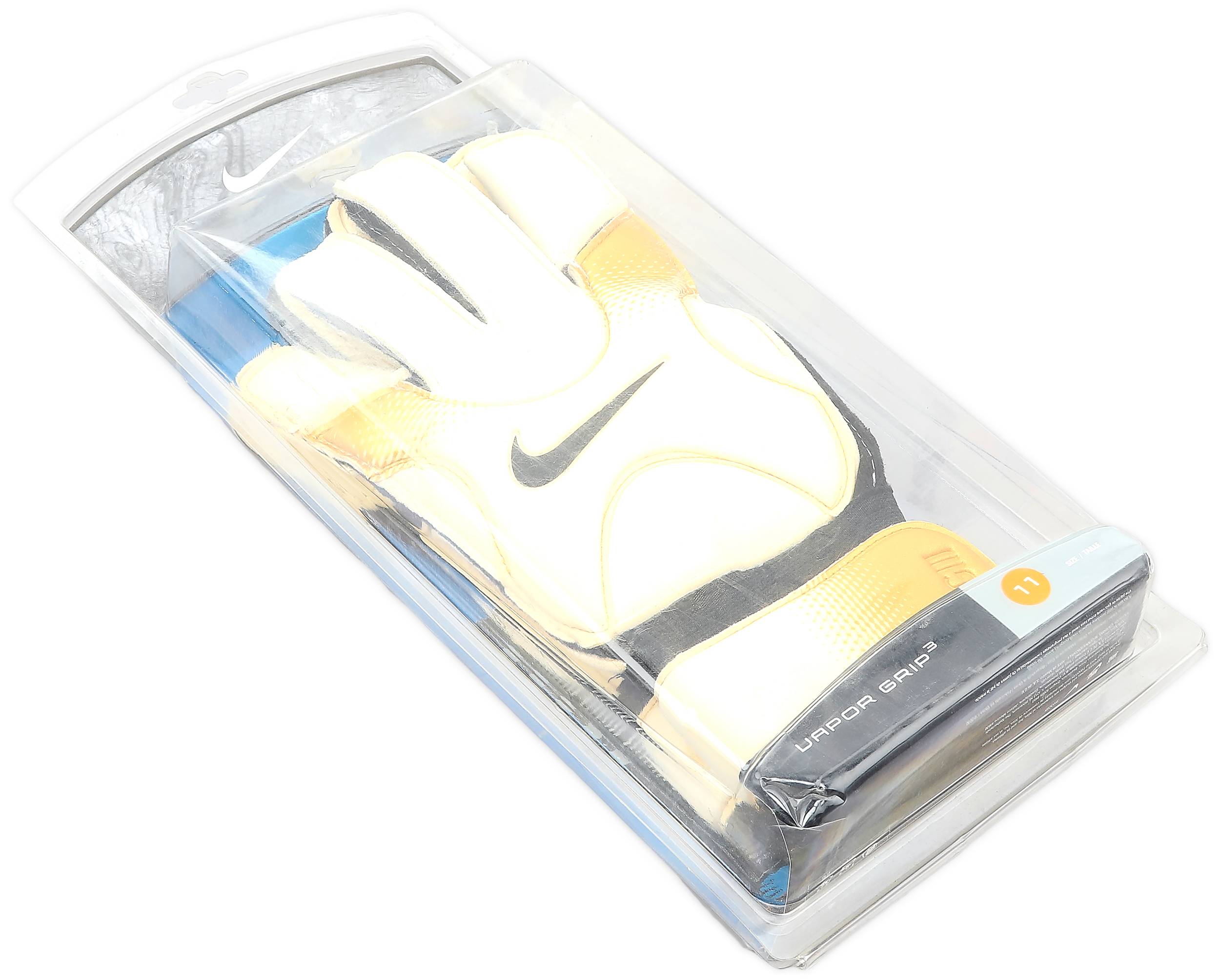 最終値下　NIKE GKグローブ　VAPOR GRIP3 11号　（新品未使用） Nike GK Vapor Grip3 - Volt/Black/Metallic Silver - Mens GK