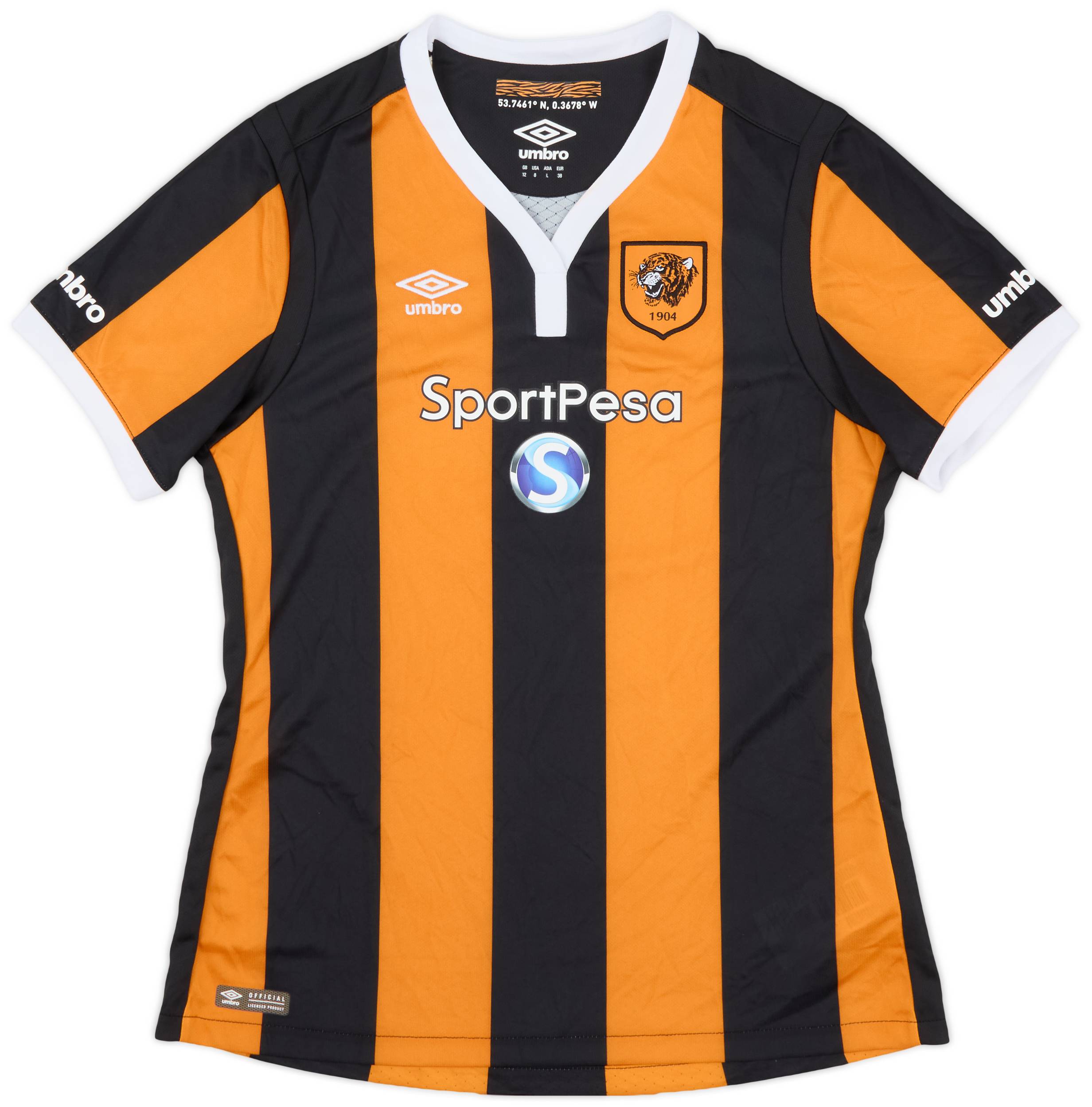 2016-17 Hull City Home Shirt - 9/10 - (Women's M)