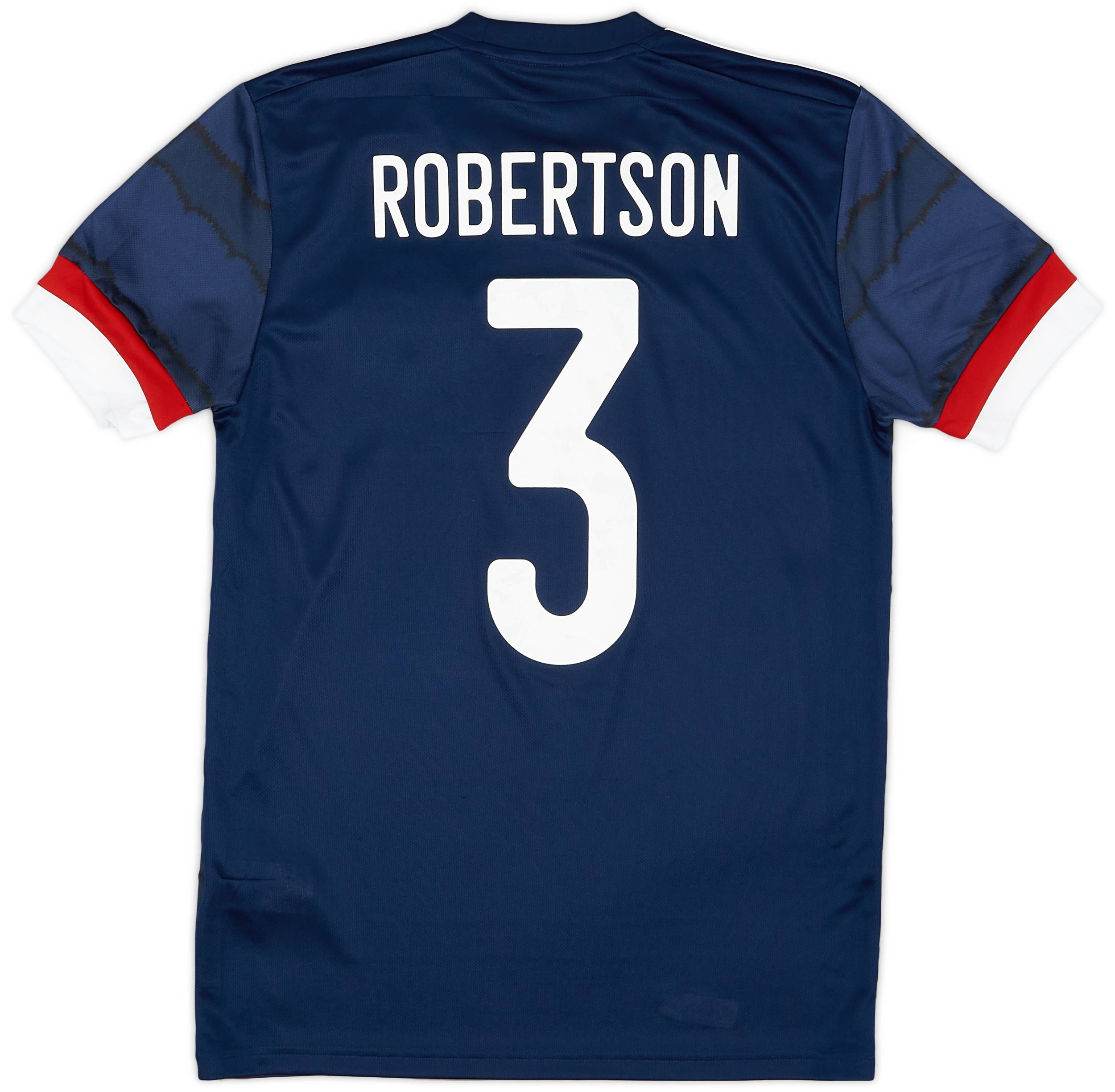 2020-22 Scotland Home Shirt Robertson #3 - 9/10 - (S)