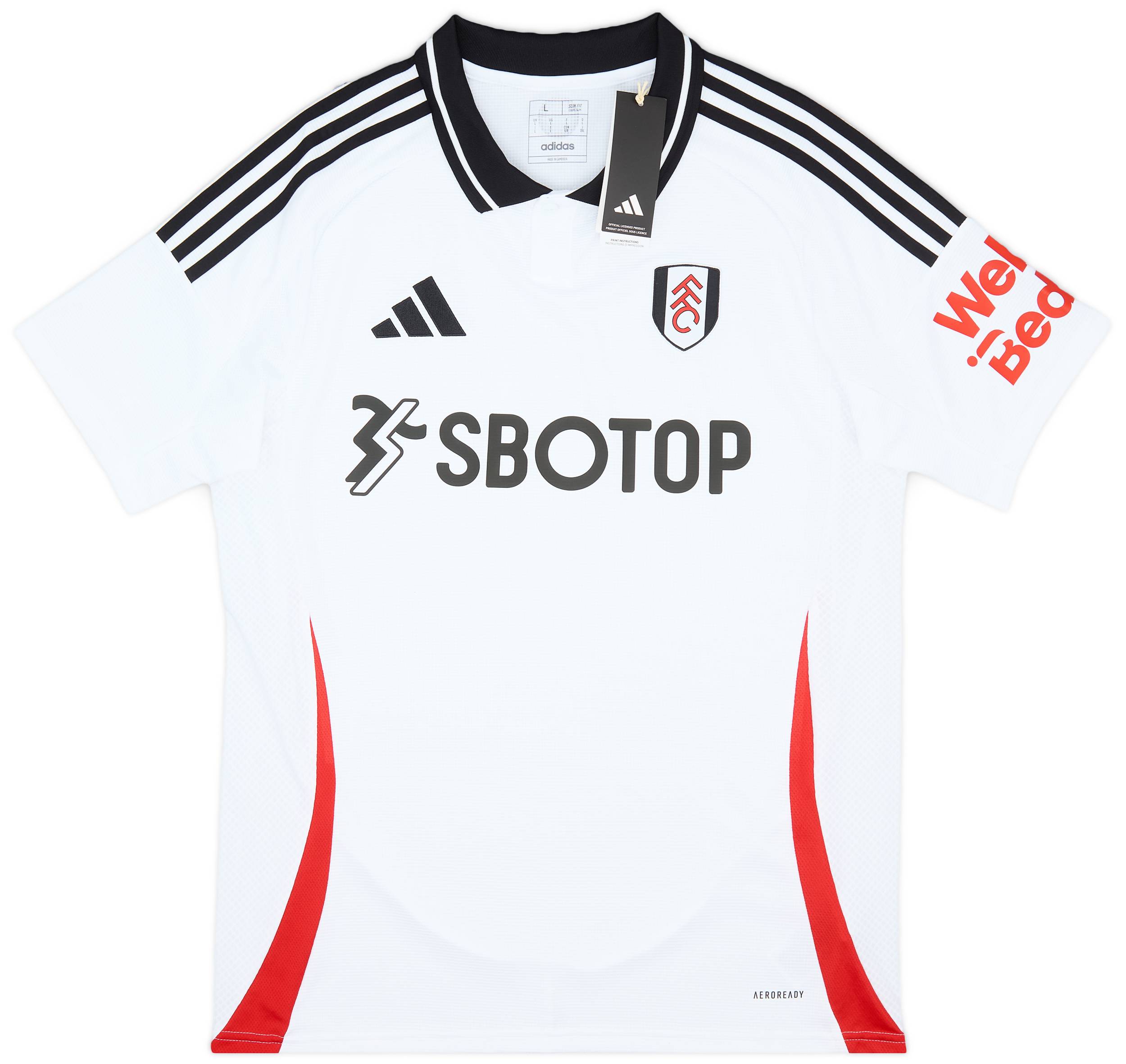 2024-25 Fulham Home Shirt