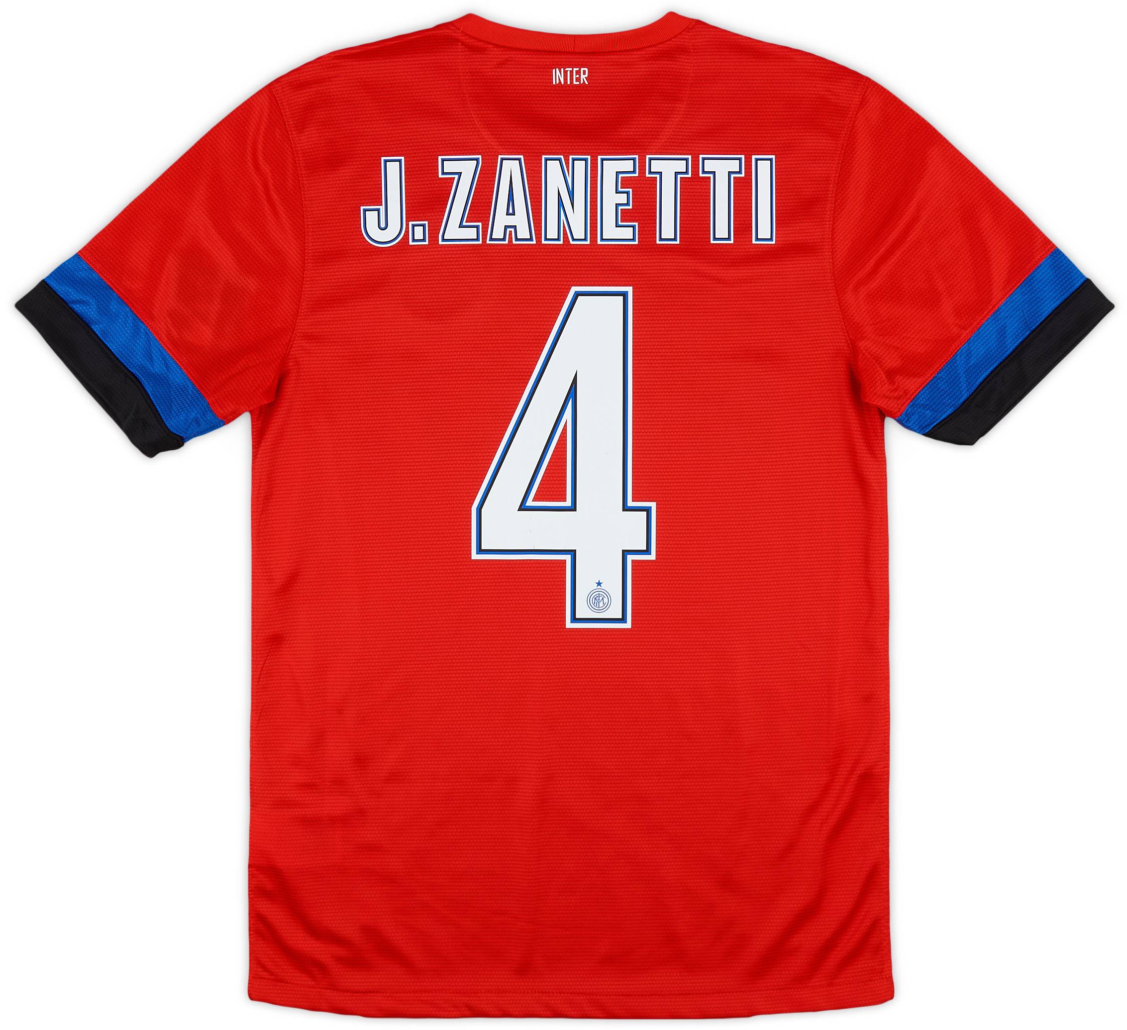 ”00s NIKE\" intel milano #4 zannetti XL 00s NIKE