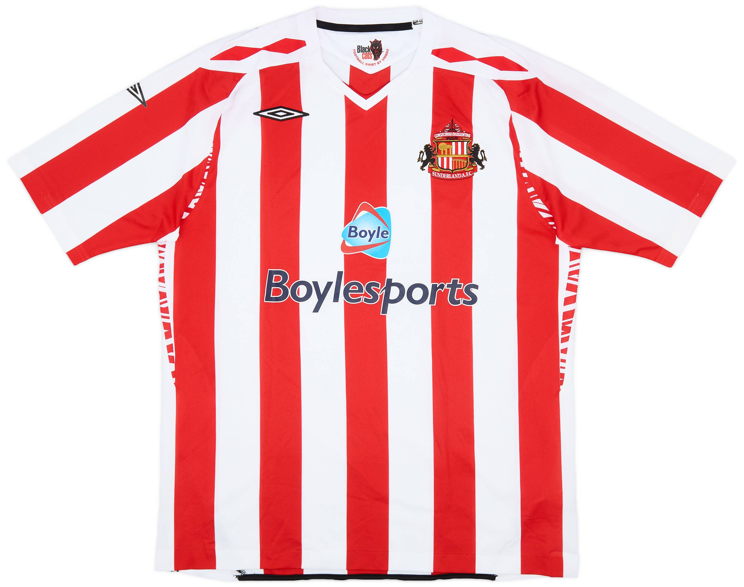 2007-08 Sunderland Home Shirt - 9/10 - (XL)