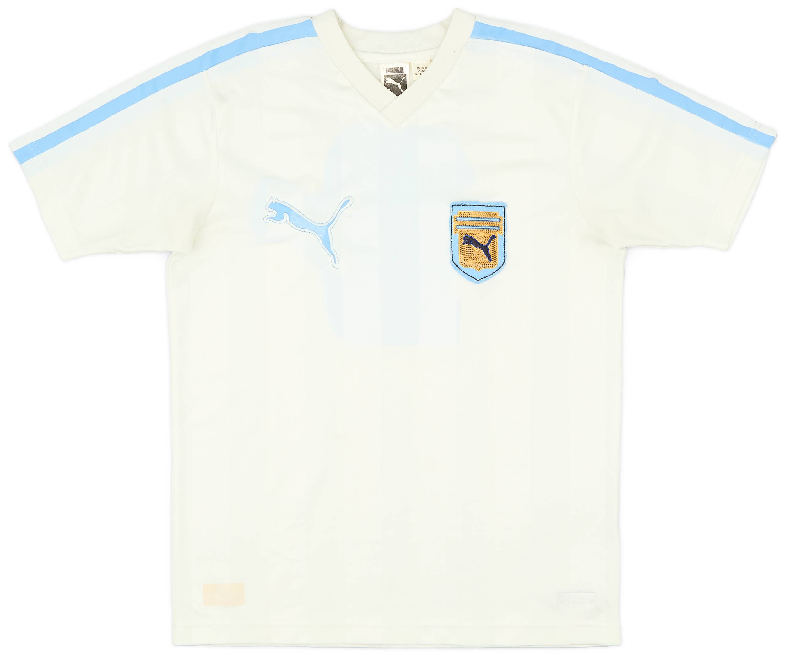 2008 Uruguay Puma Retro Away Shirt 10 9 10 S