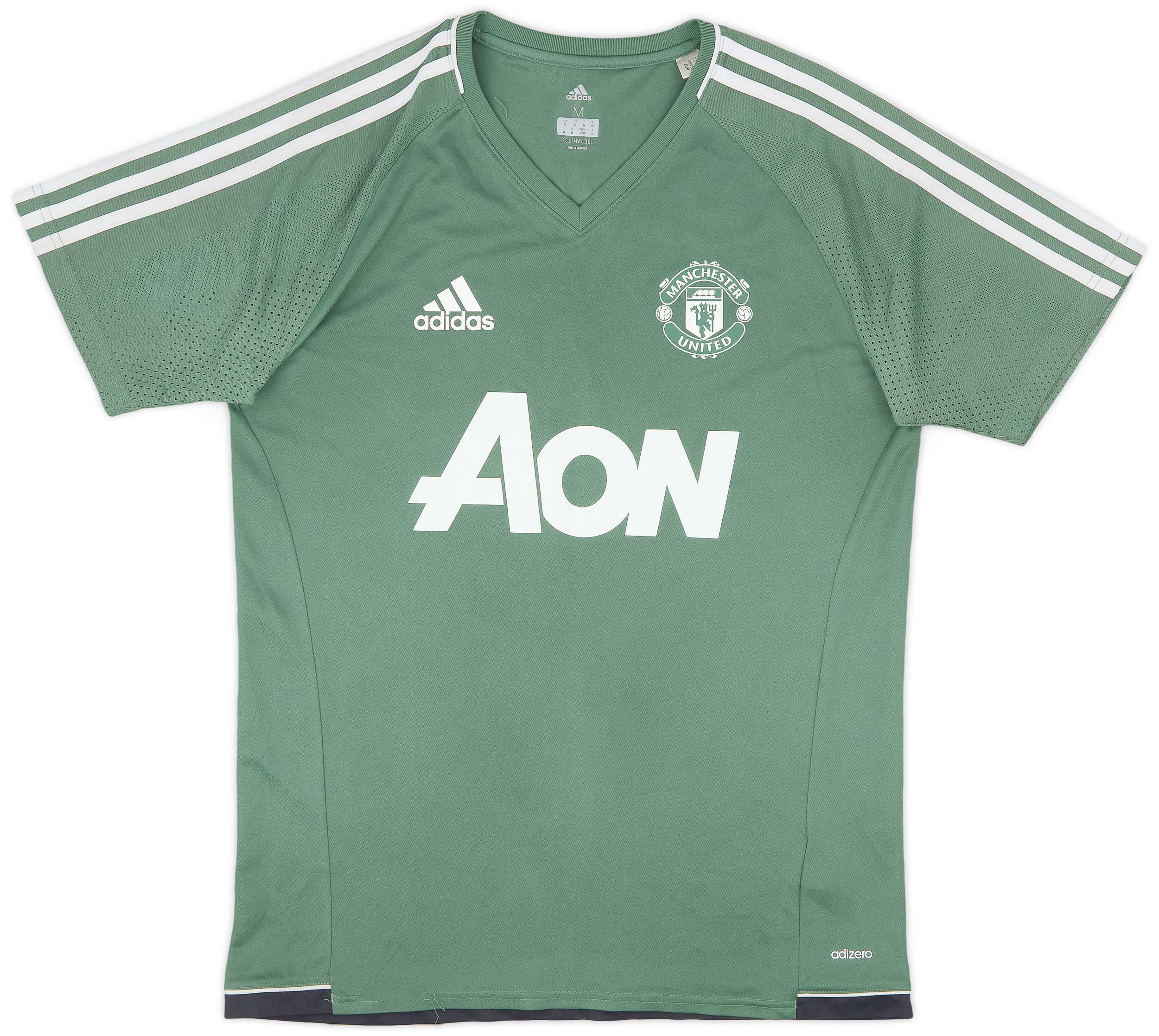 2017-18 Manchester United adidas Training Shirt - 9/10 - (M)