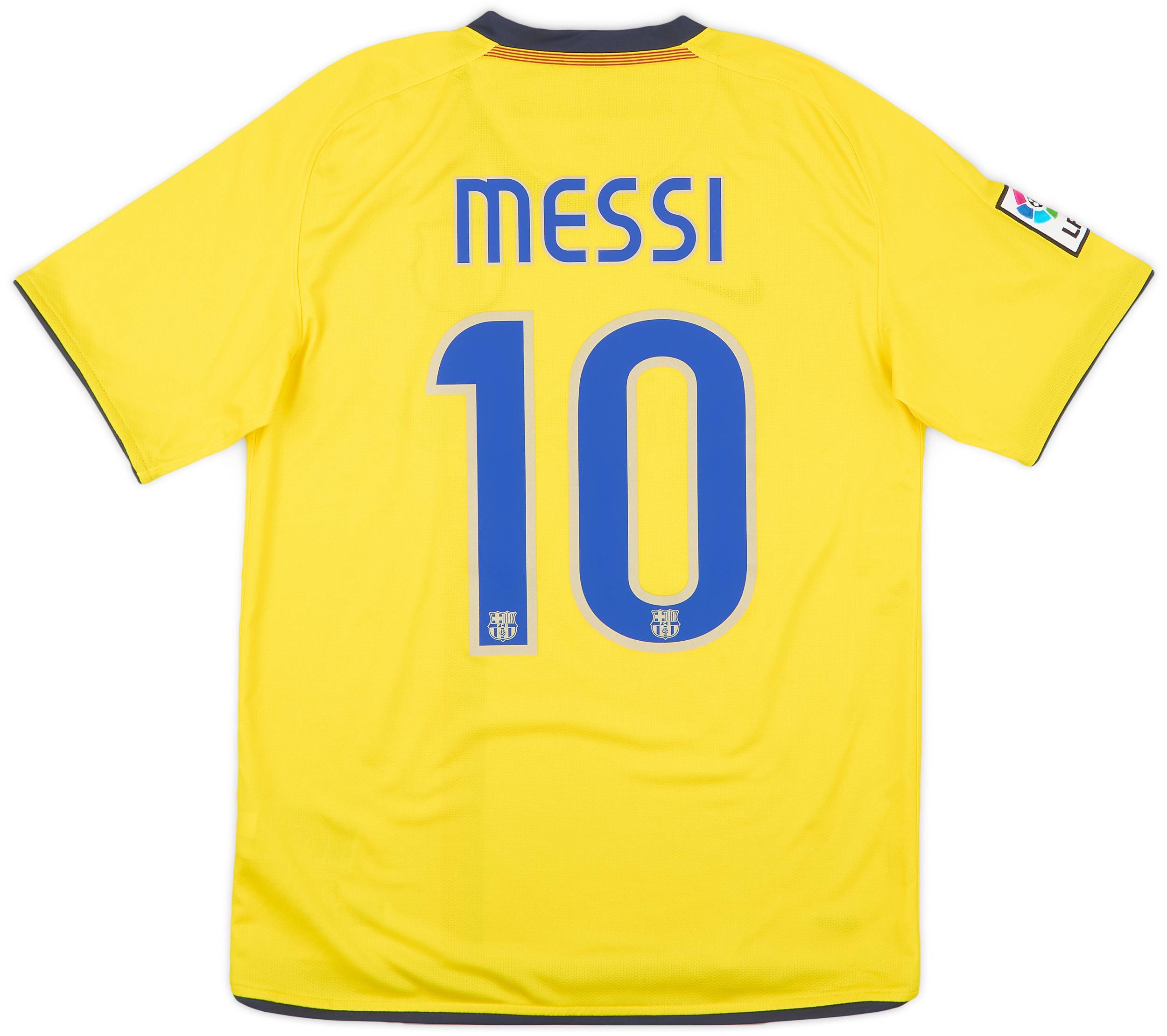 2008-10 Barcelona Away Shirt Messi #10 - 9/10 - (S)